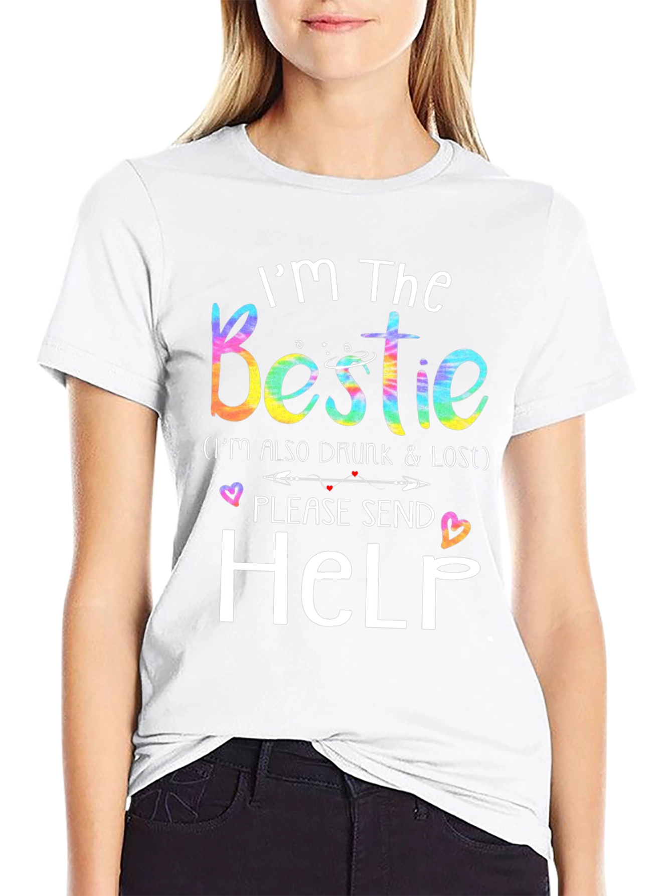 Funny Im The Bestie Graphic T-Shirt