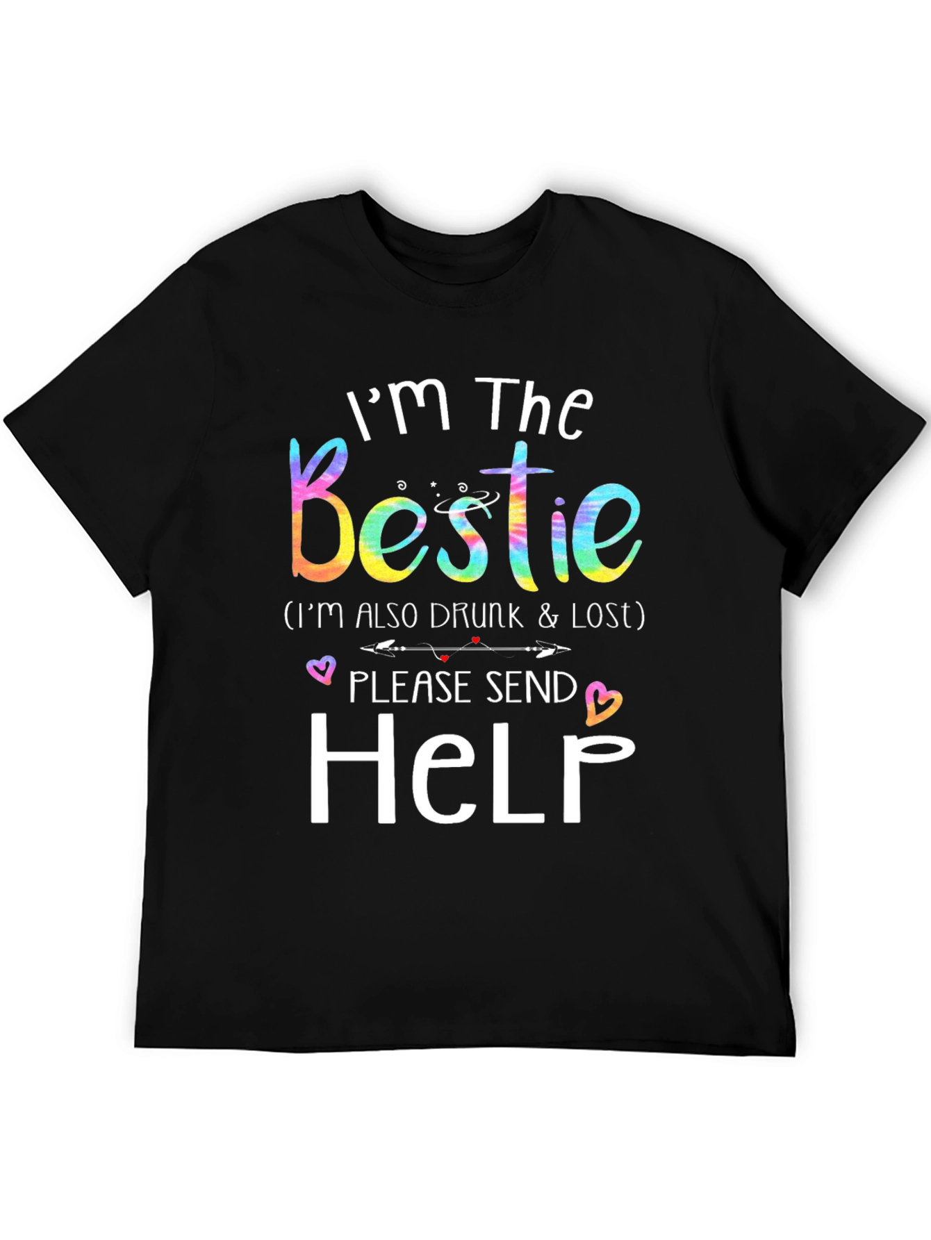 Funny Im The Bestie Graphic T-Shirt