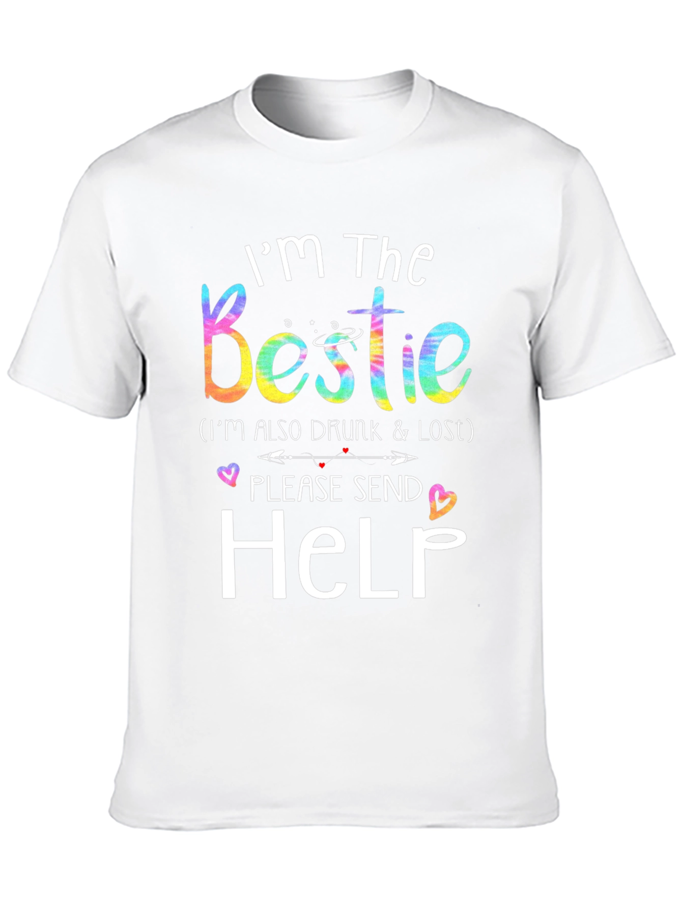 Funny Im The Bestie Graphic T-Shirt