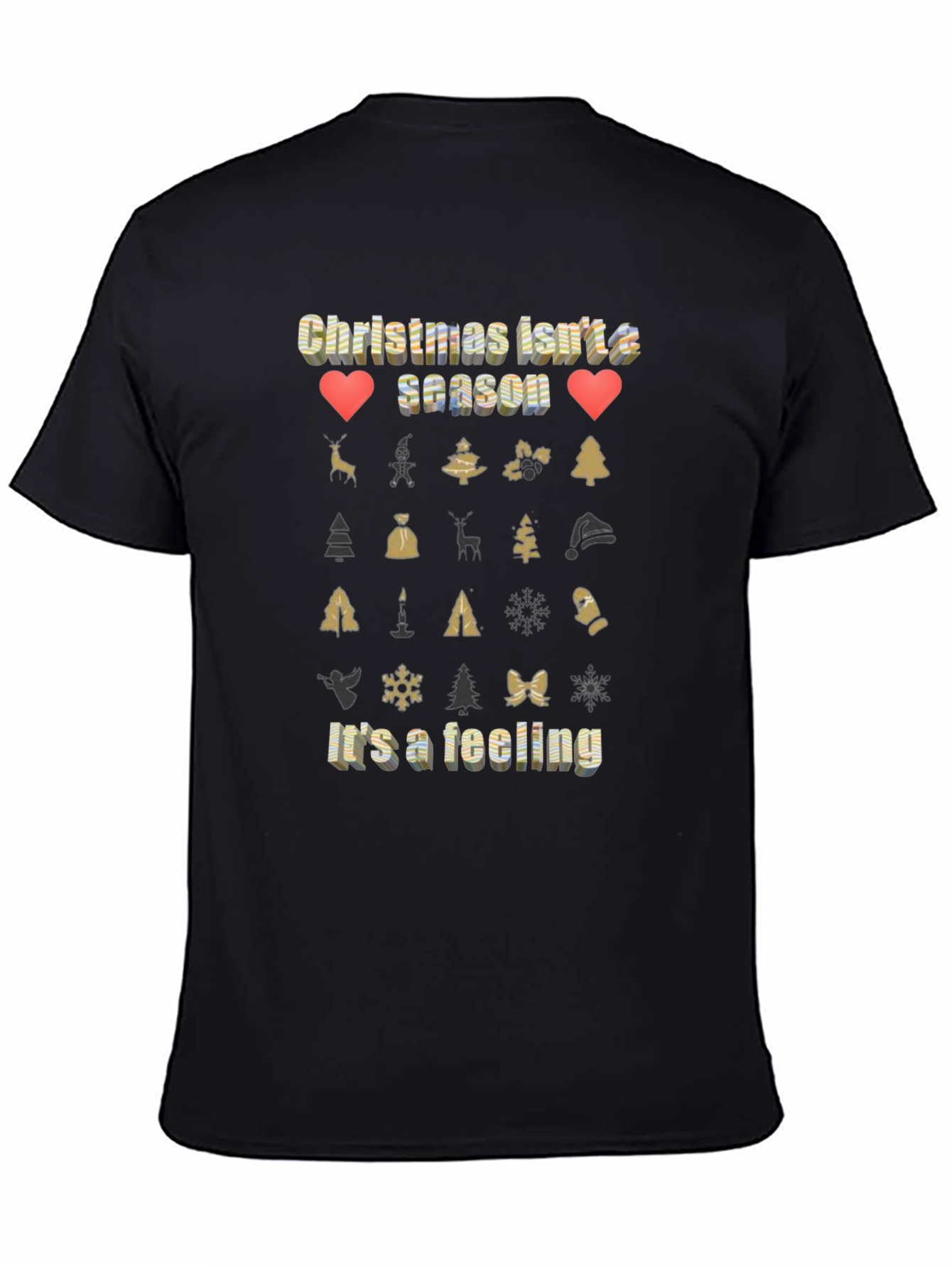 Festive Christmas Feeling Graphic Tee
