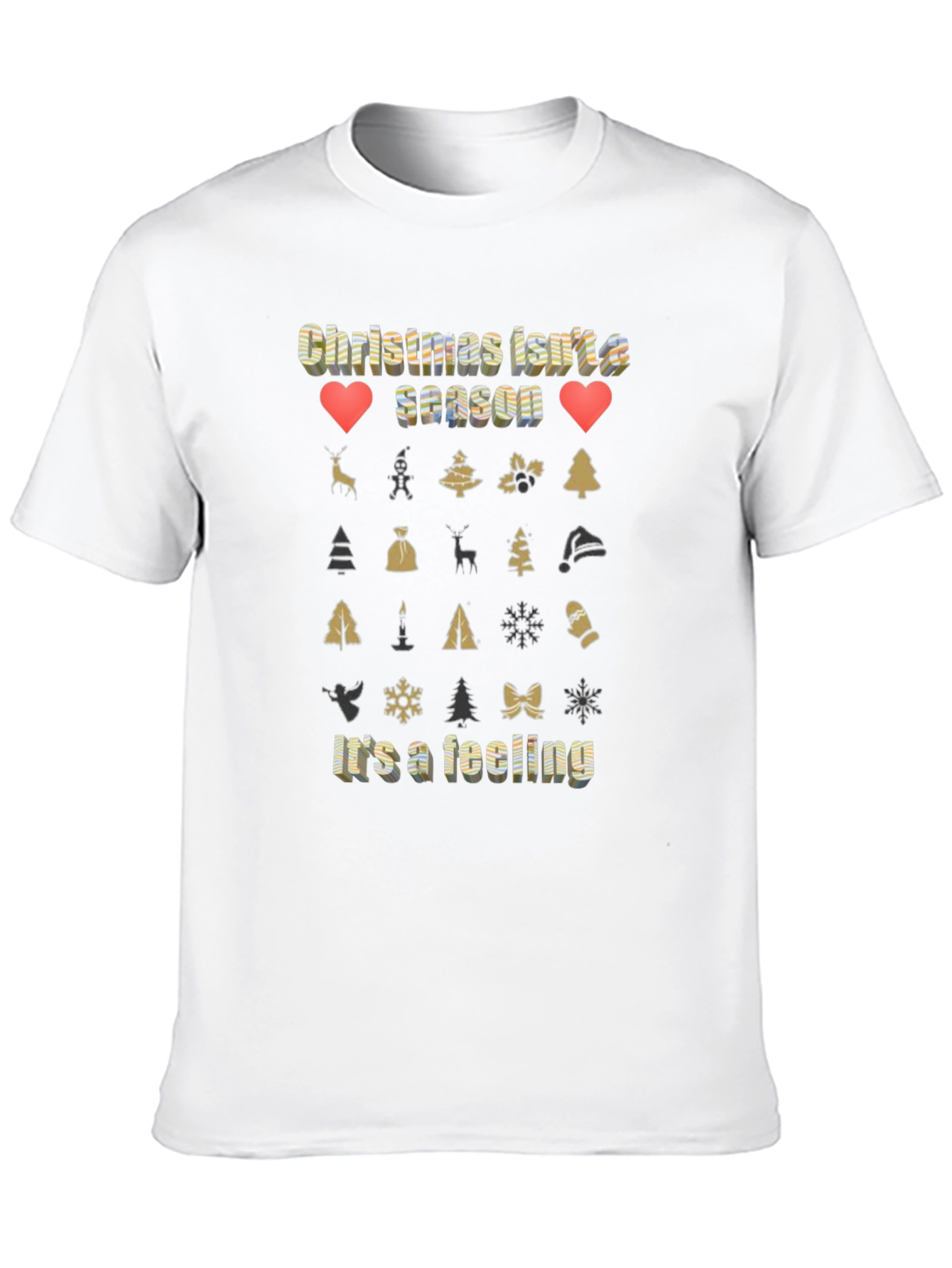 Festive Christmas Feeling Graphic Tee