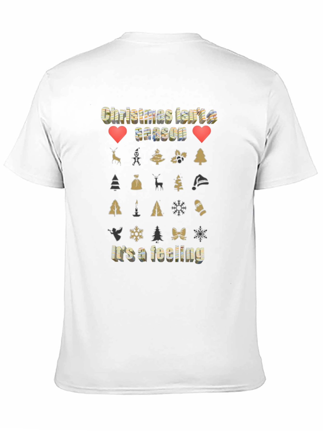 Festive Christmas Feeling Graphic Tee