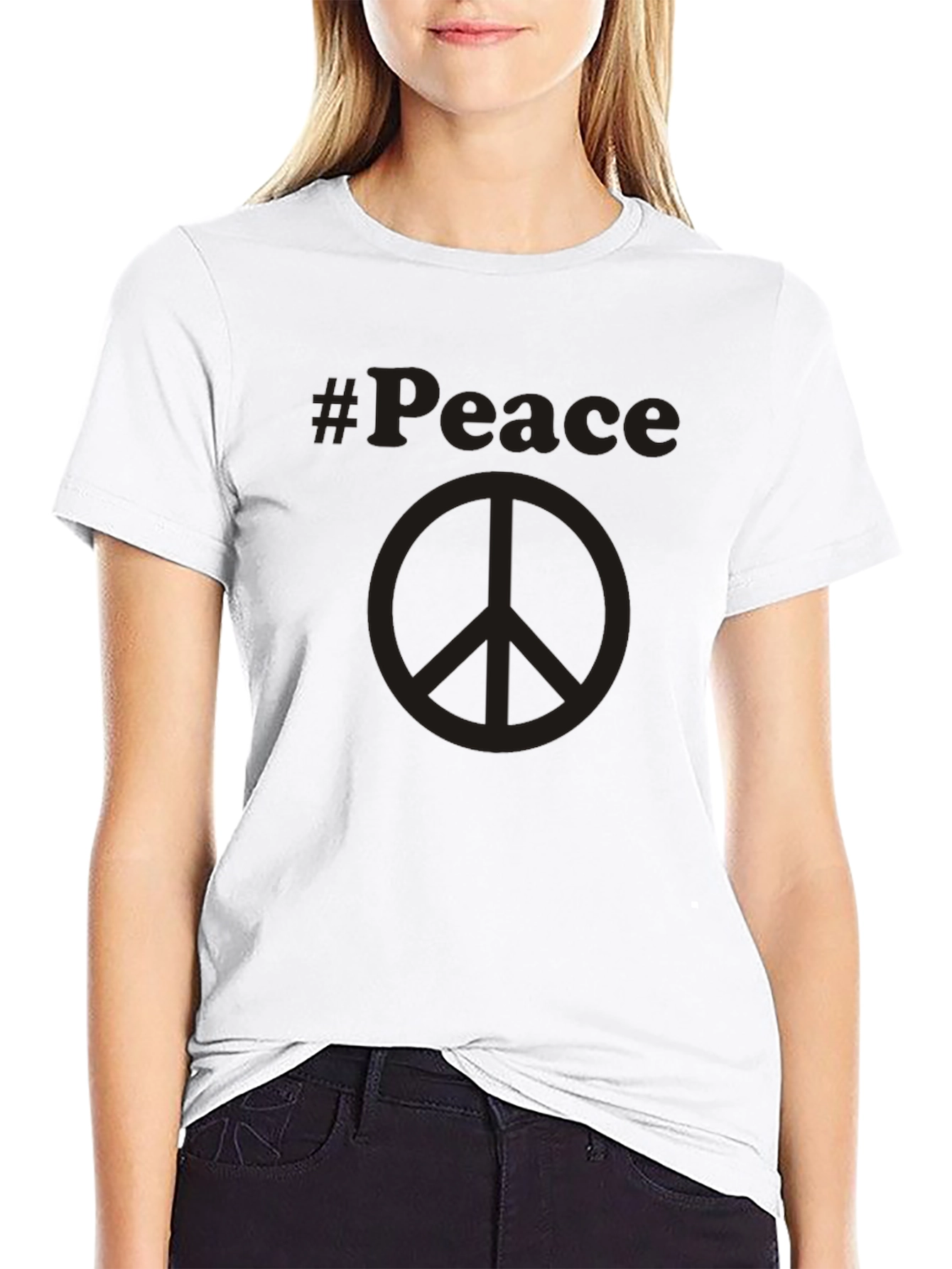 Peace Sign T-Shirt - Stylish & Comfortable