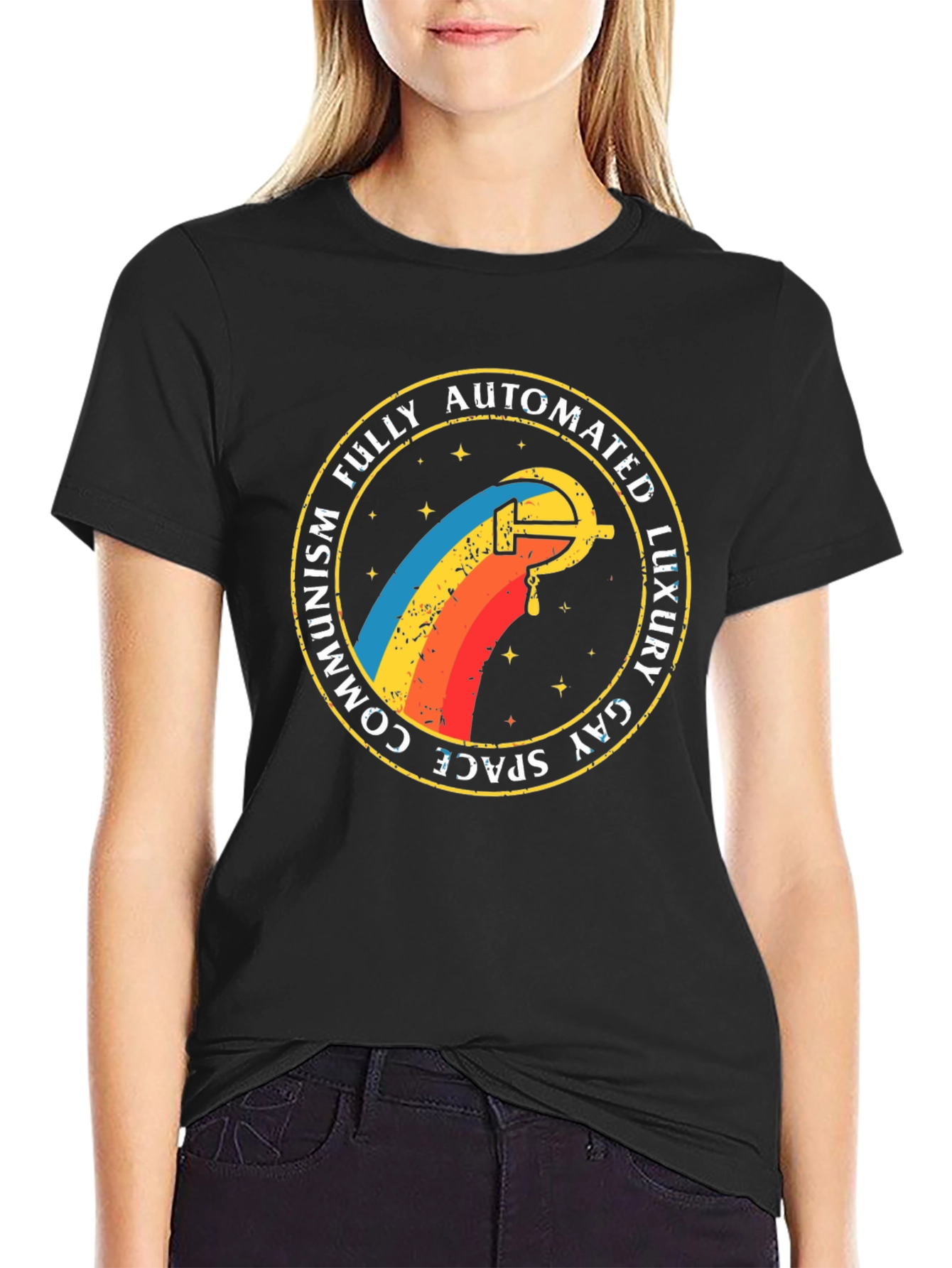 Fully Automated Luxury Gay Space Communism T-Shirt