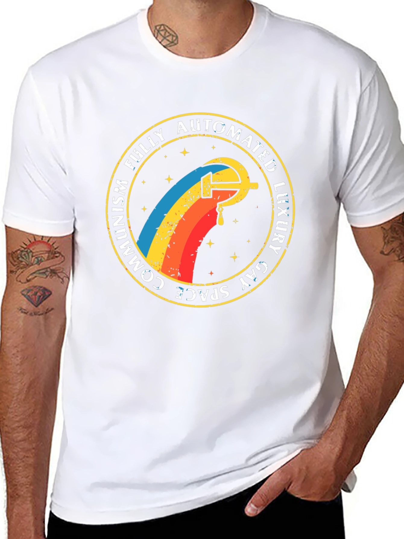 Fully Automated Luxury Gay Space Communism T-Shirt