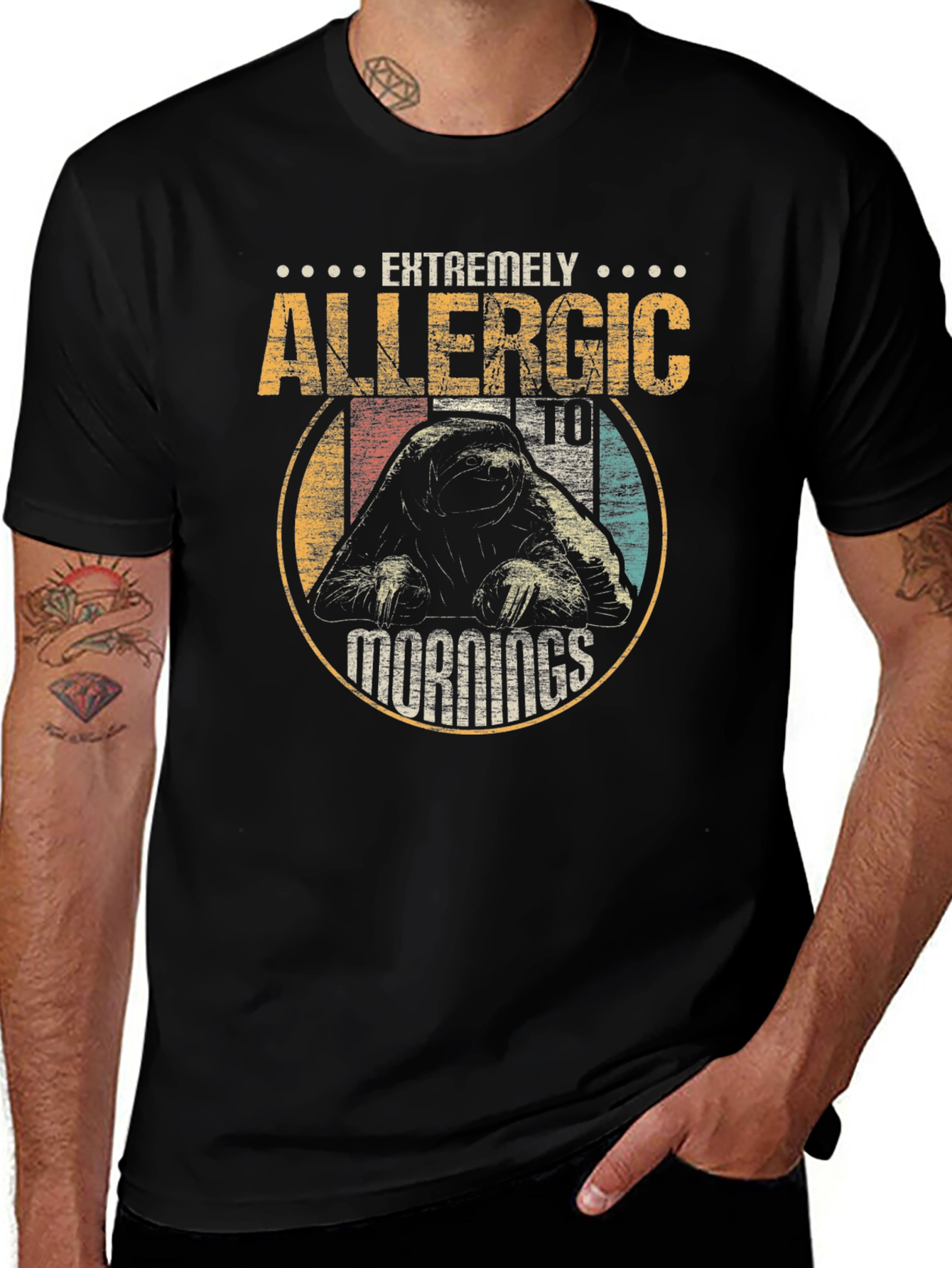 Extremely Allergic to Mornings T-Shirt
