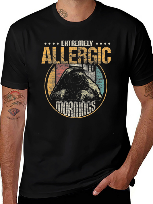 Extremely Allergic to Mornings T-Shirt