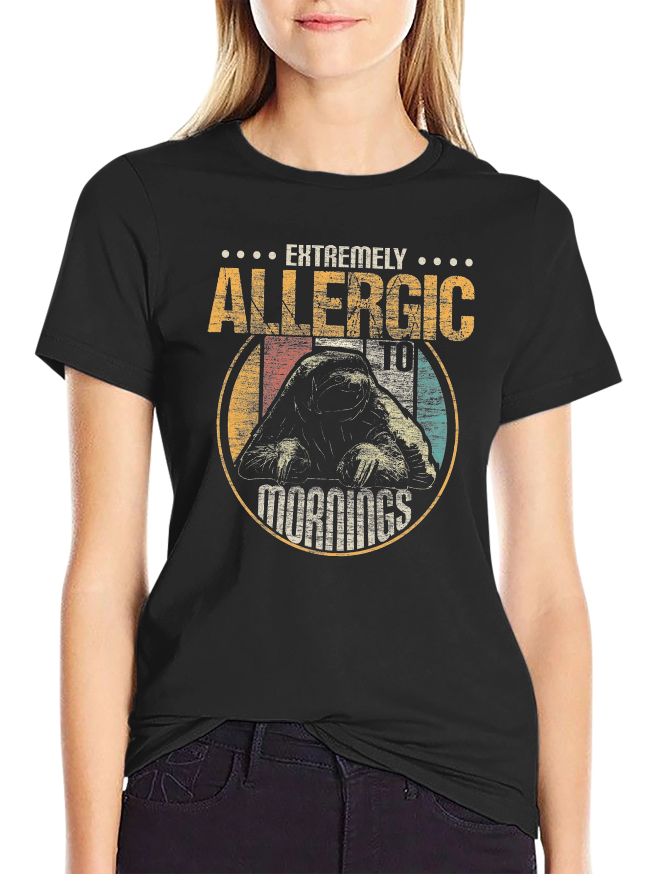 Extremely Allergic to Mornings T-Shirt
