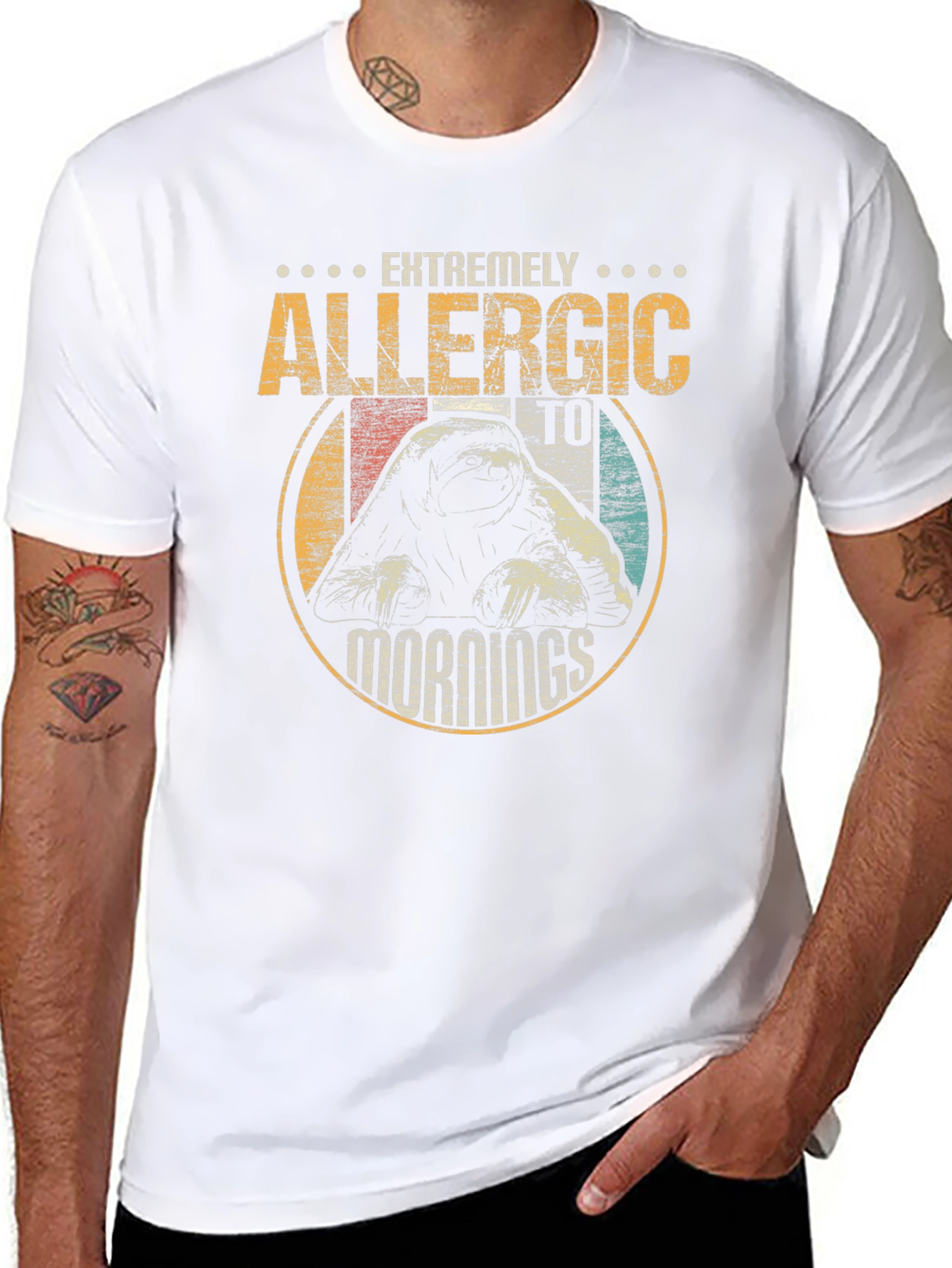 Extremely Allergic to Mornings T-Shirt
