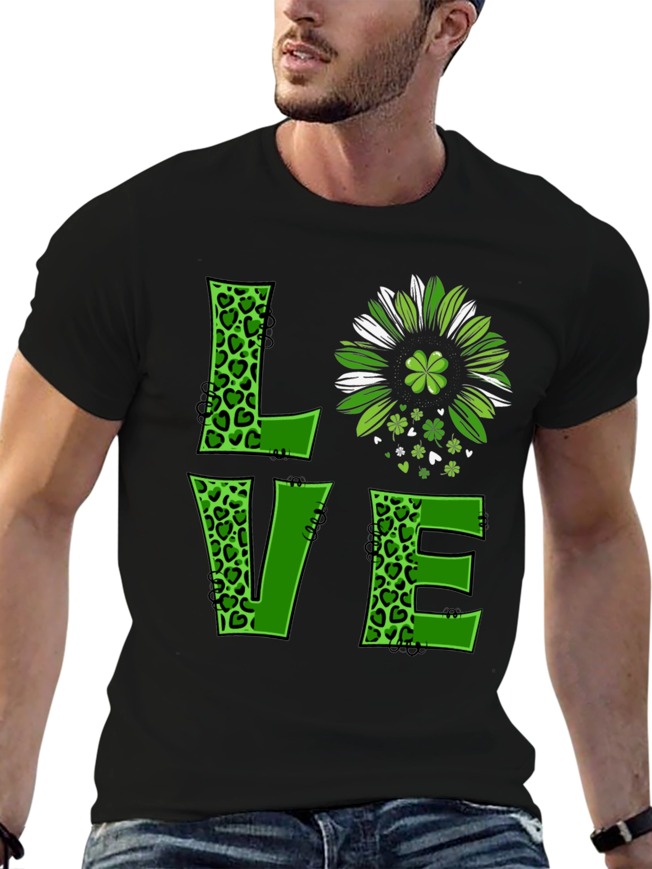 St. Patricks Day Love Clover T-Shirt