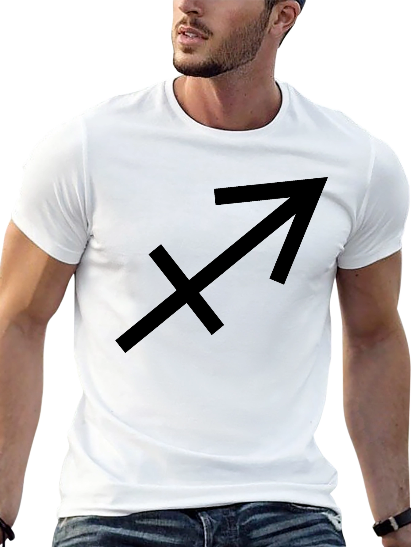 Sagittarius Zodiac T-Shirt - Black