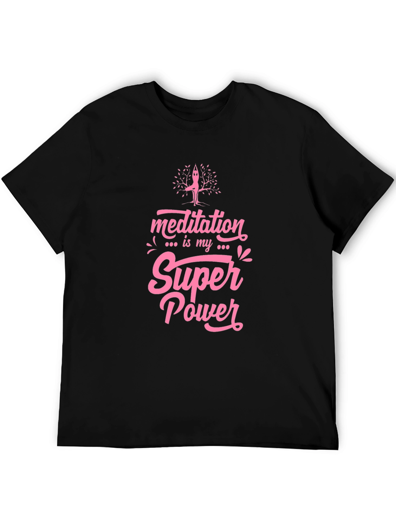 Meditation is My Super Power Graphic Tee