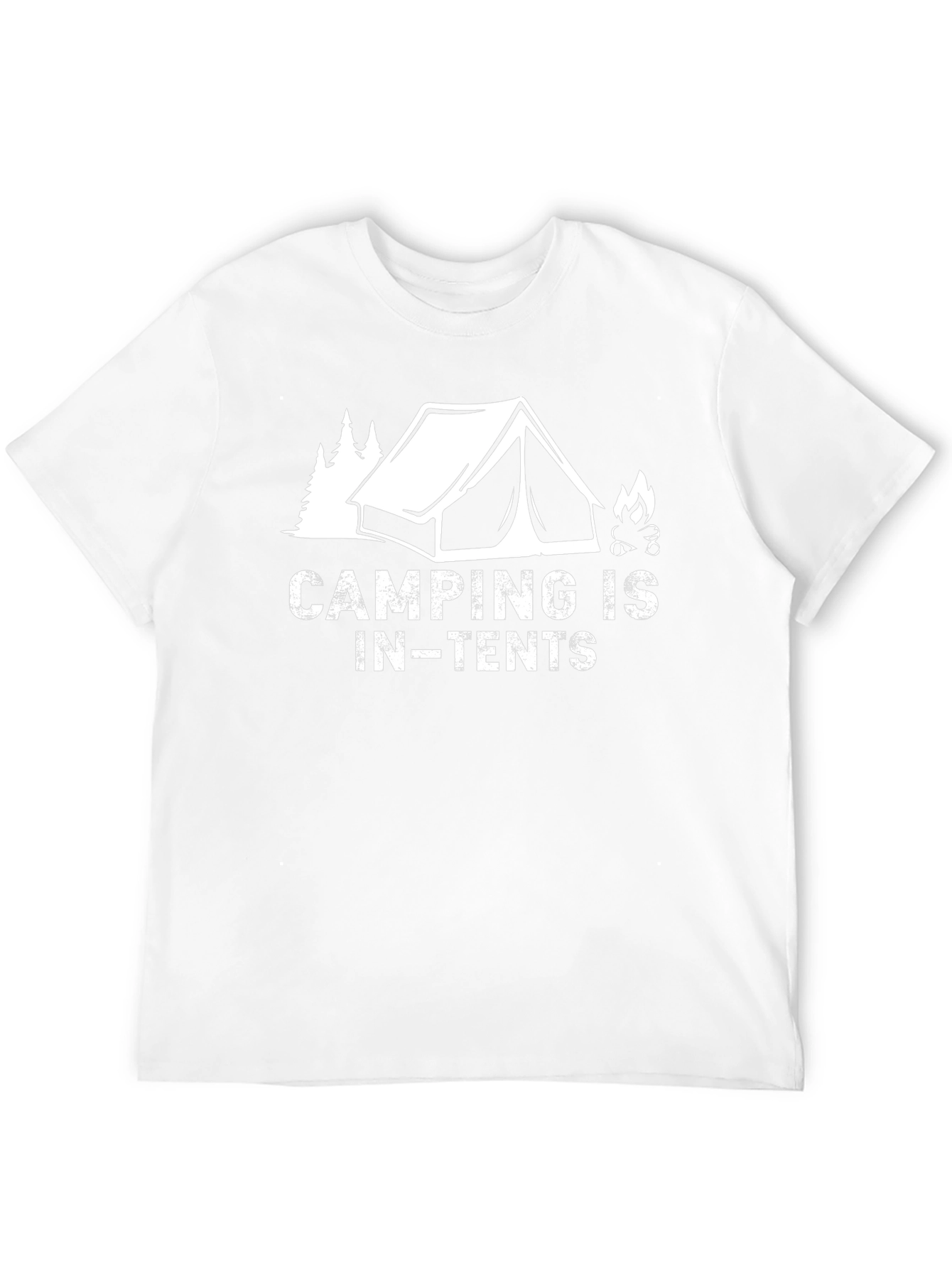 Camping is In-Tents Graphic Tee