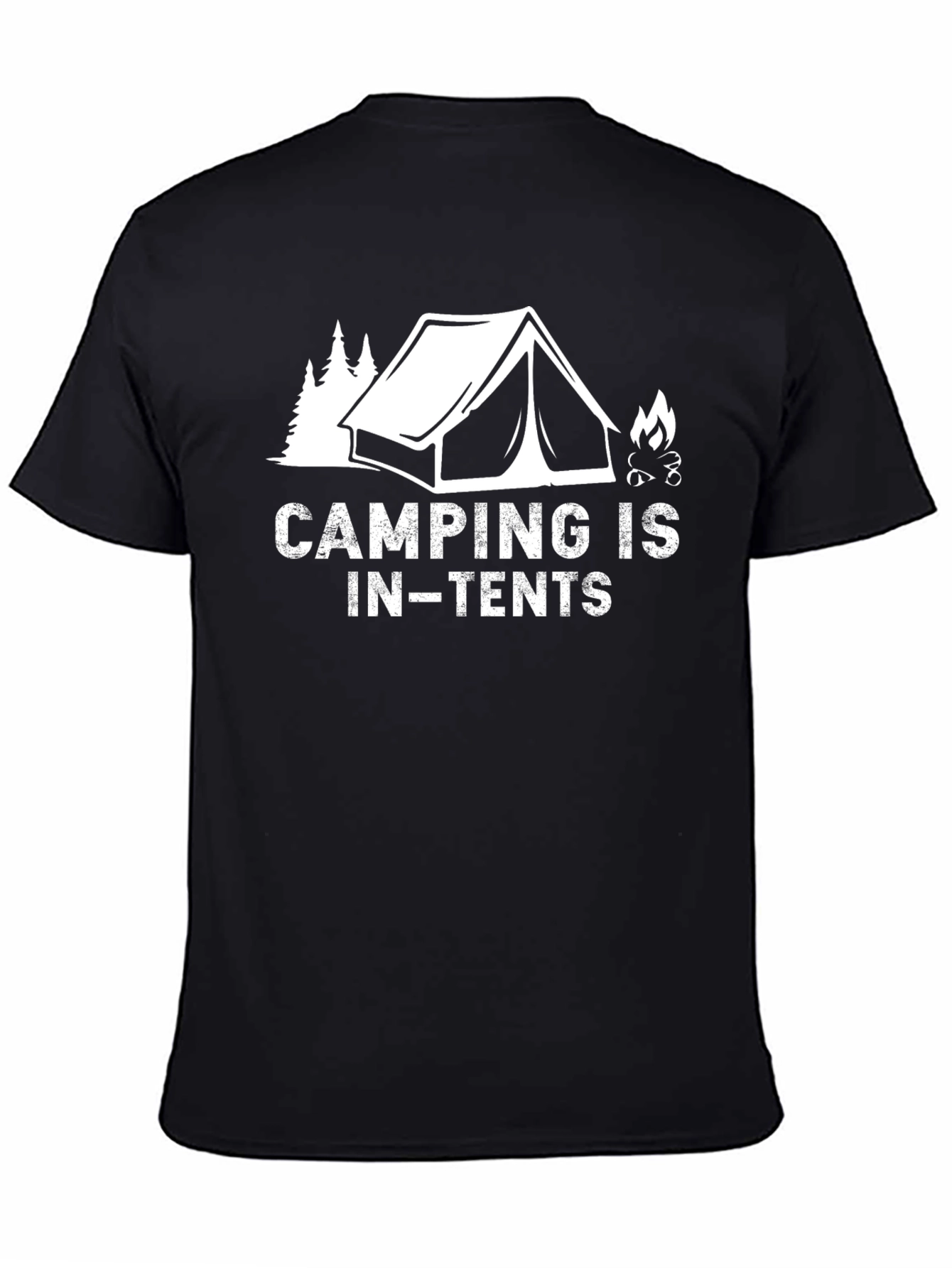 Camping is In-Tents Graphic Tee