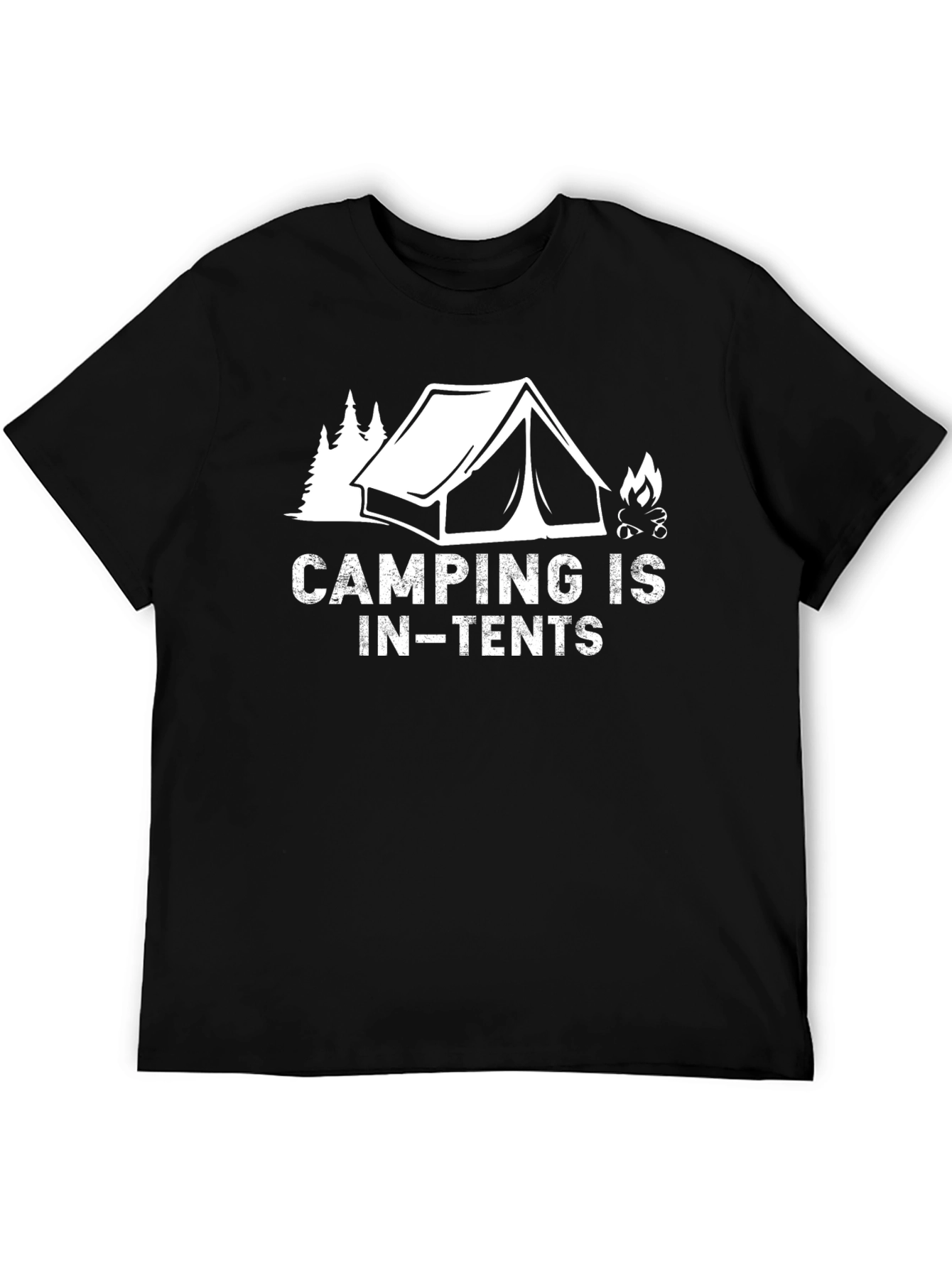 Camping is In-Tents Graphic Tee