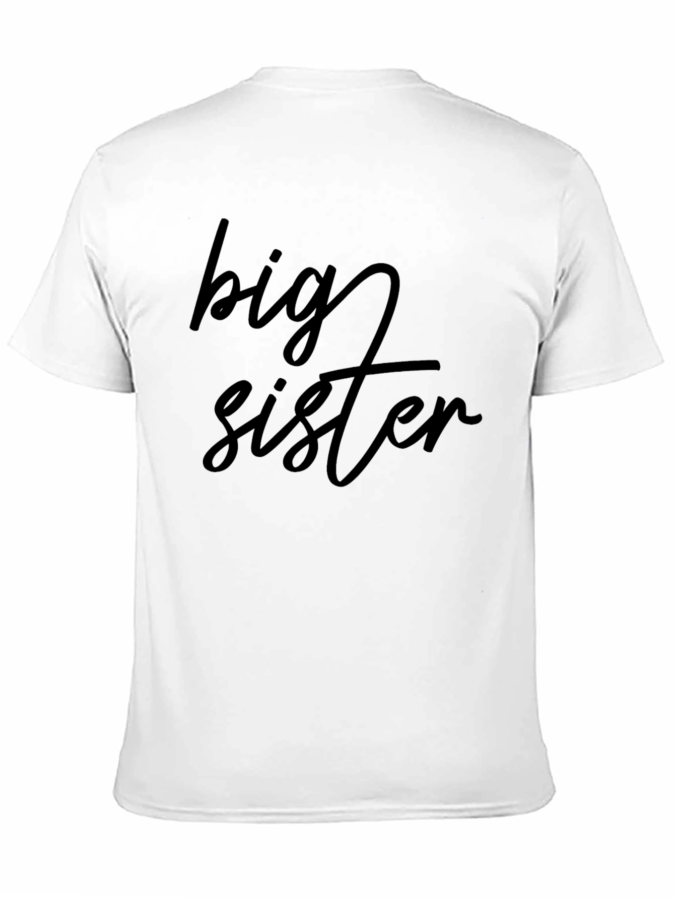 Big Sister Tee - Cute Family Matching T-Shirt