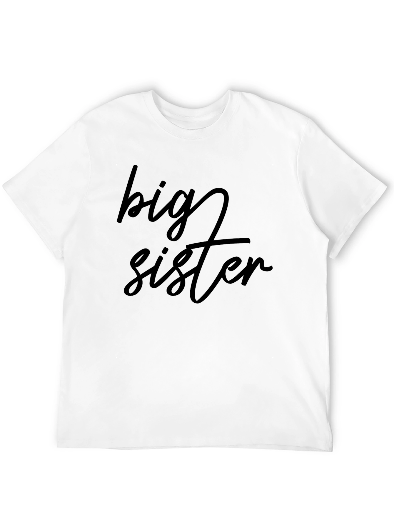 Big Sister Tee - Cute Family Matching T-Shirt