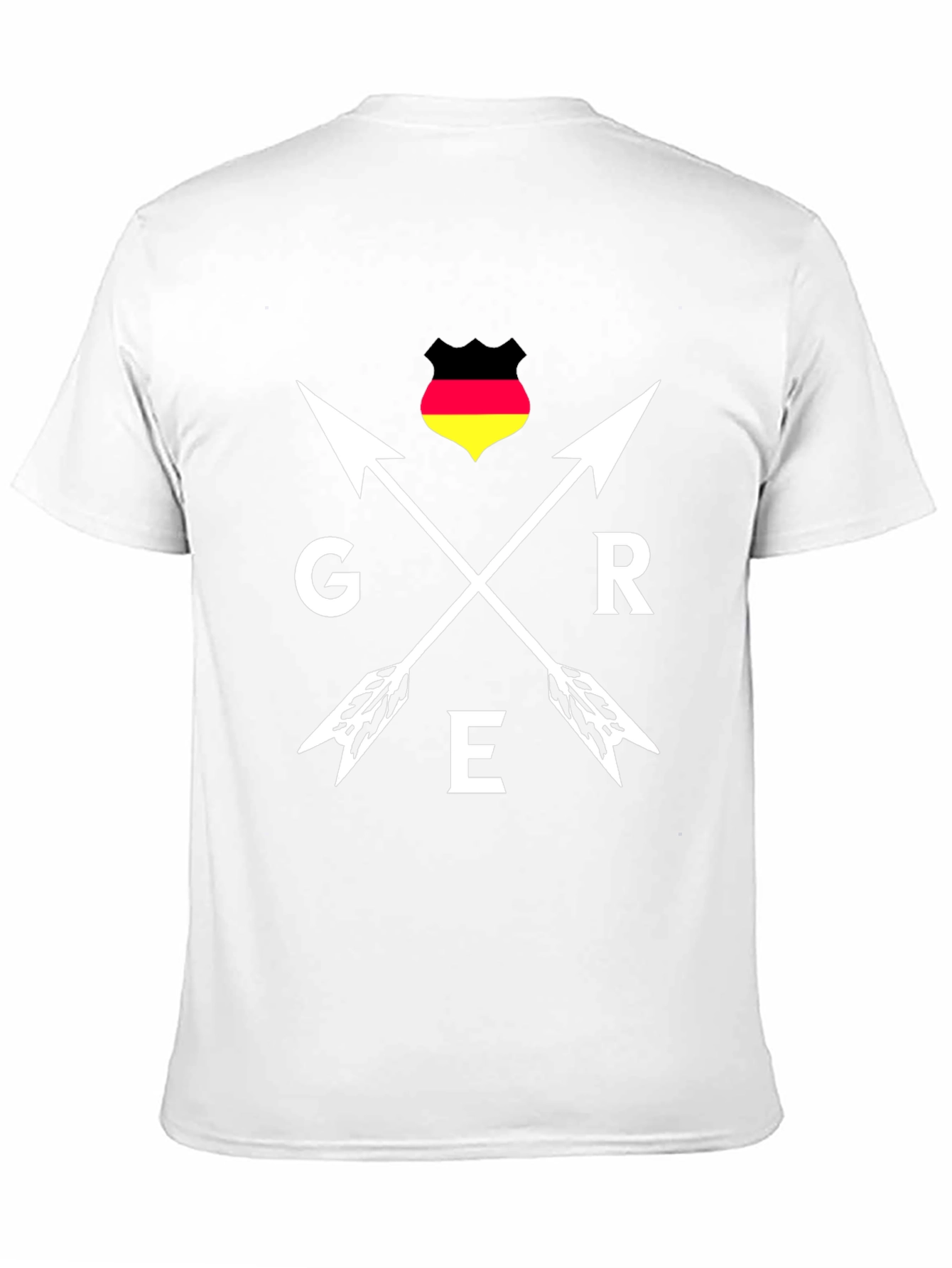Germany Pride Arrows T-Shirt - Black