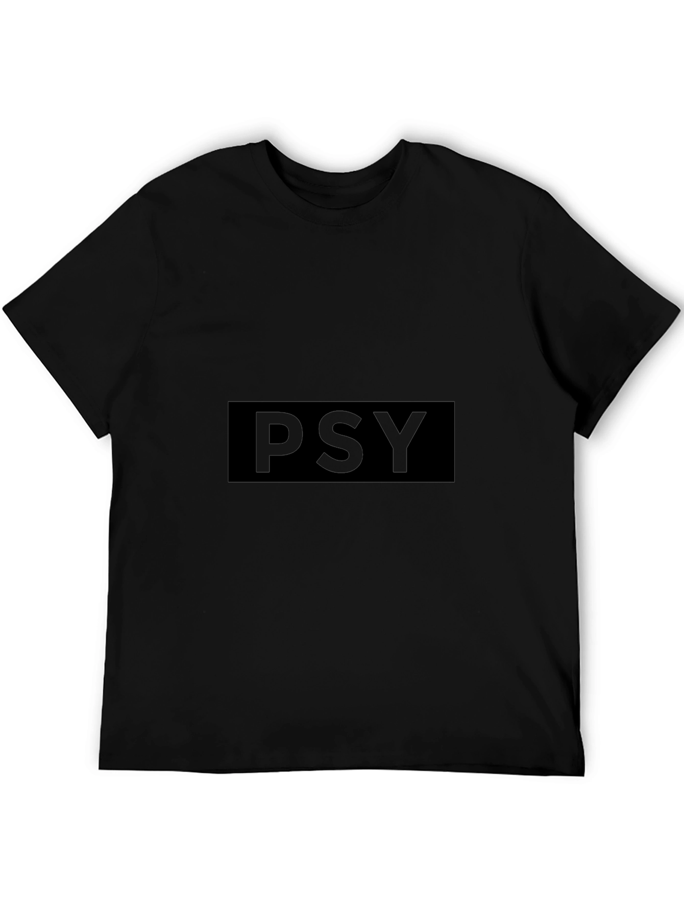 PSY Black Graphic Tee - Unisex Soft Cotton T-Shirt