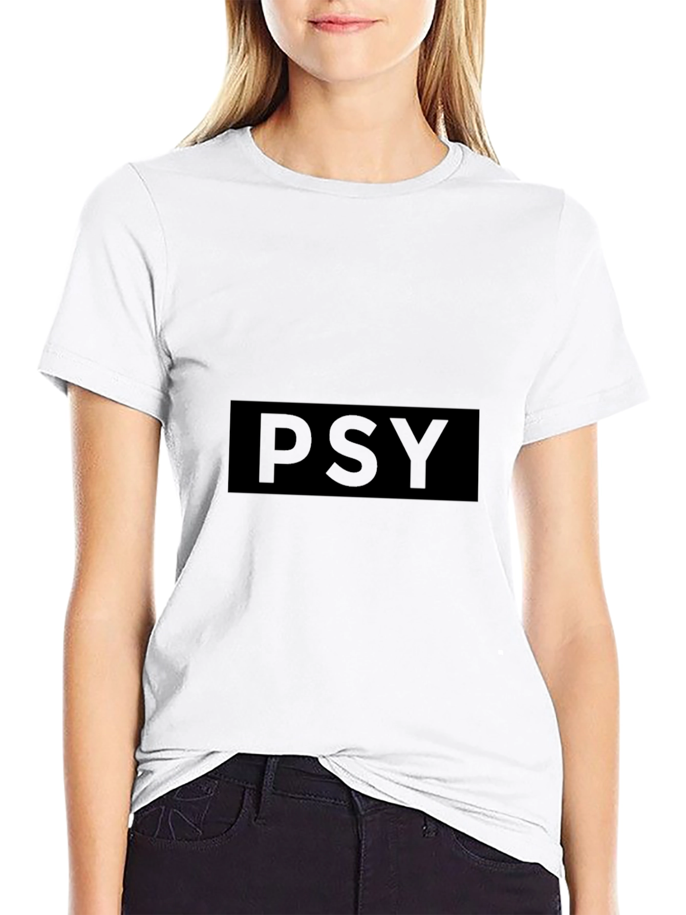 PSY Black Graphic Tee - Unisex Soft Cotton T-Shirt
