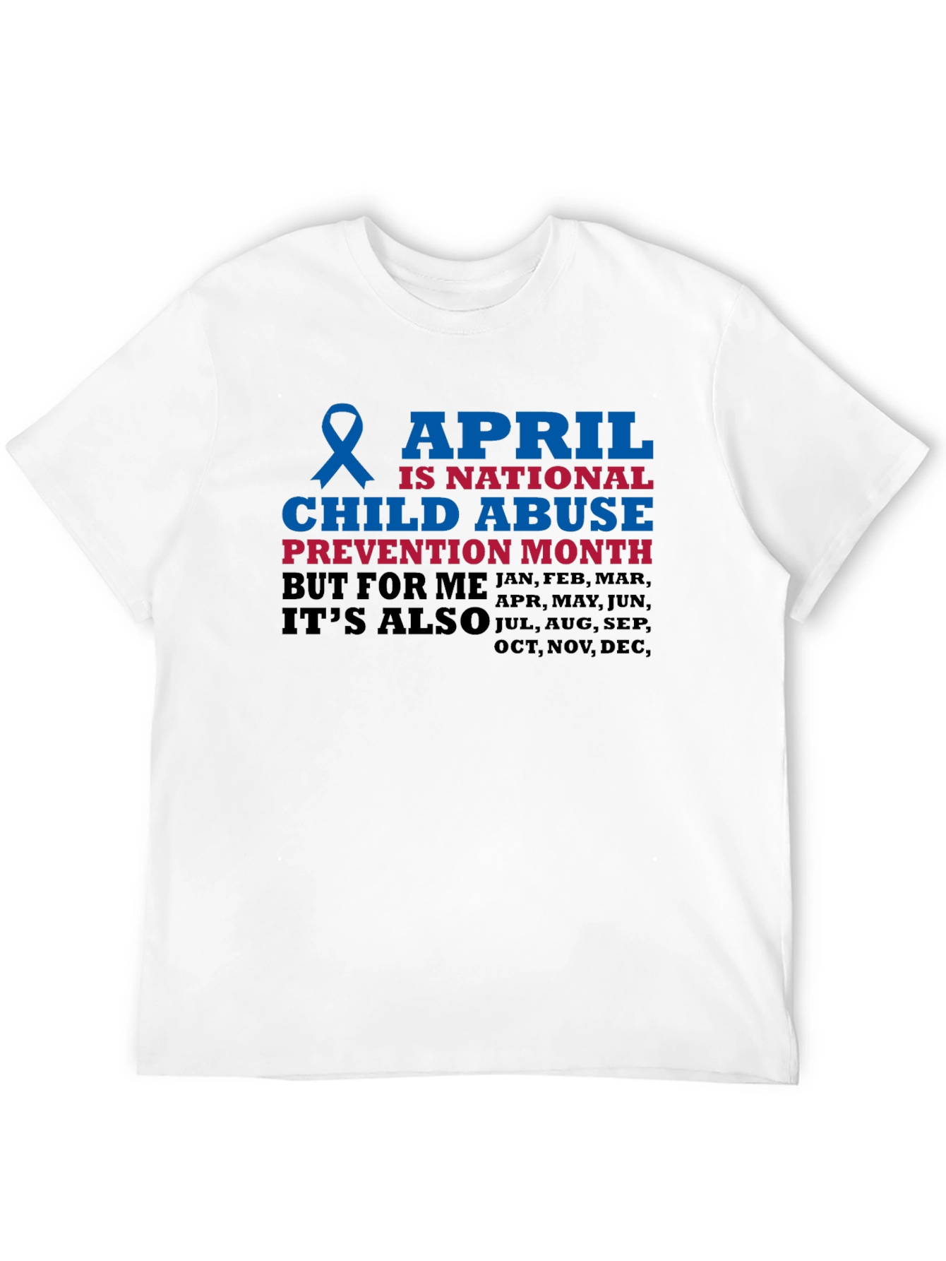 Child Abuse Awareness Month T-Shirt