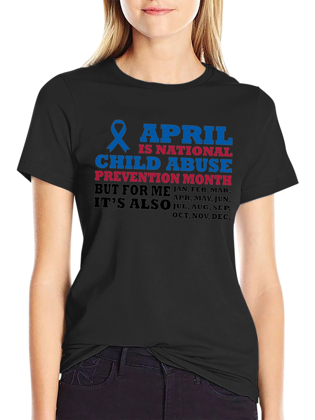 Child Abuse Awareness Month T-Shirt