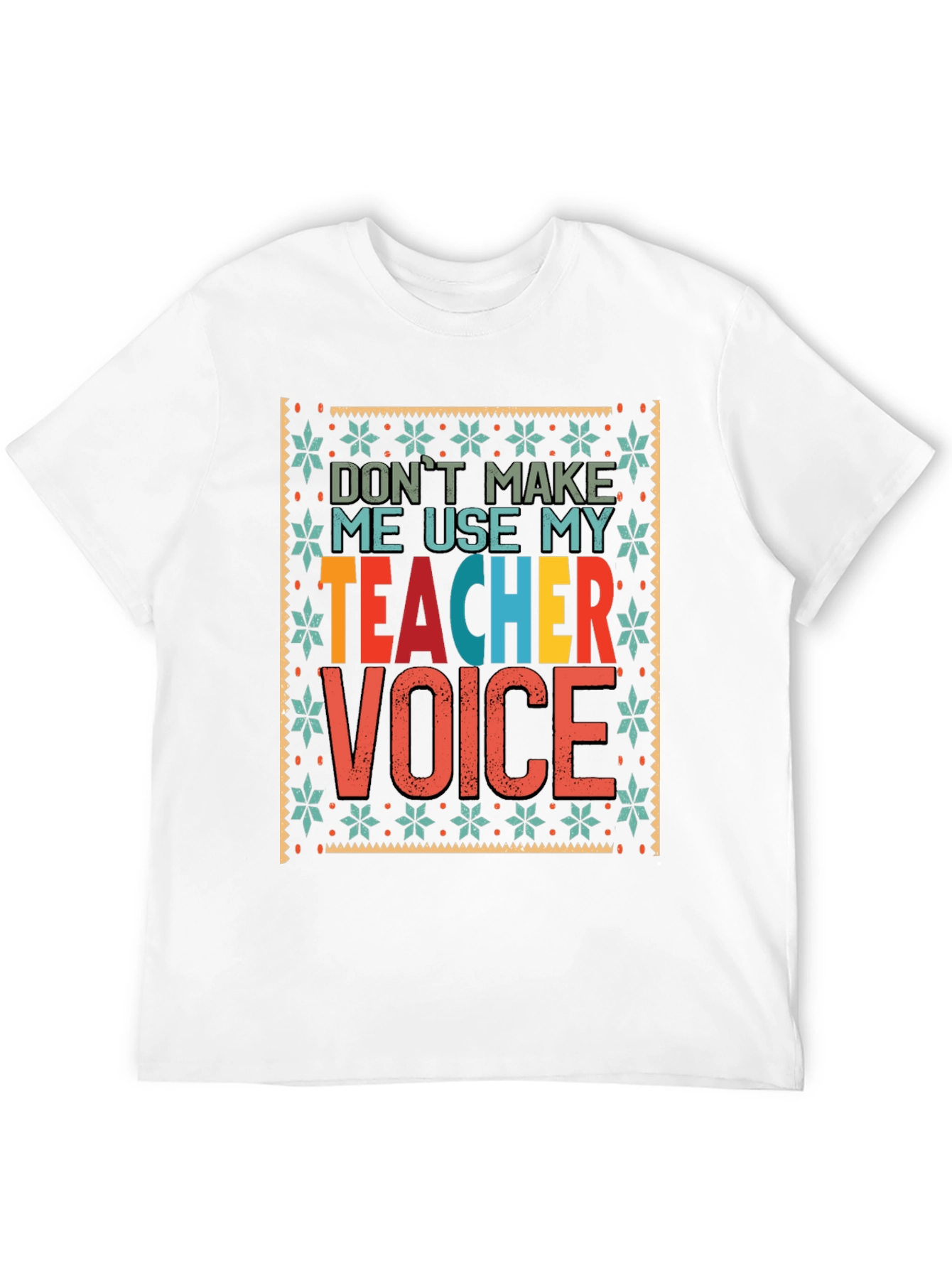 Teacher Voice Graphic Tee - Educator Apparel
