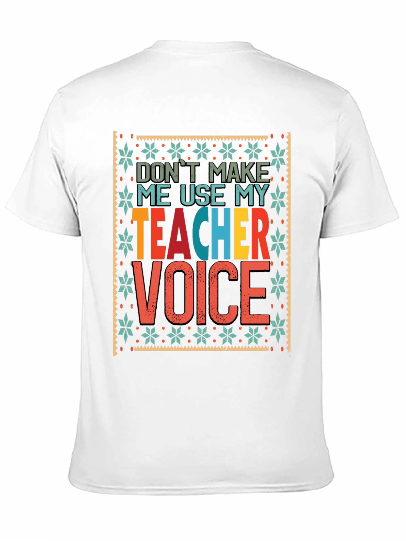 Teacher Voice Graphic Tee - Educator Apparel
