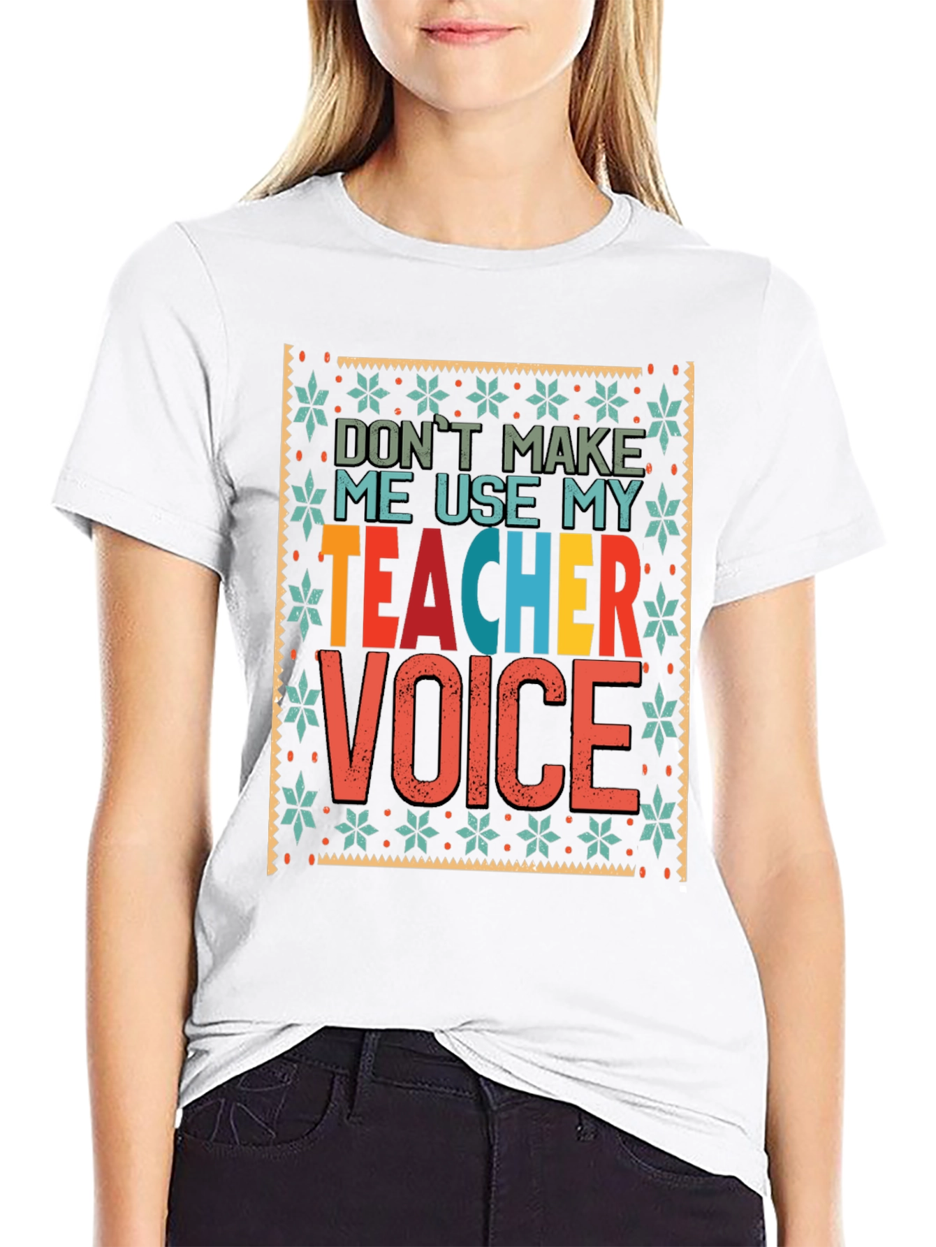 Teacher Voice Graphic Tee - Educator Apparel