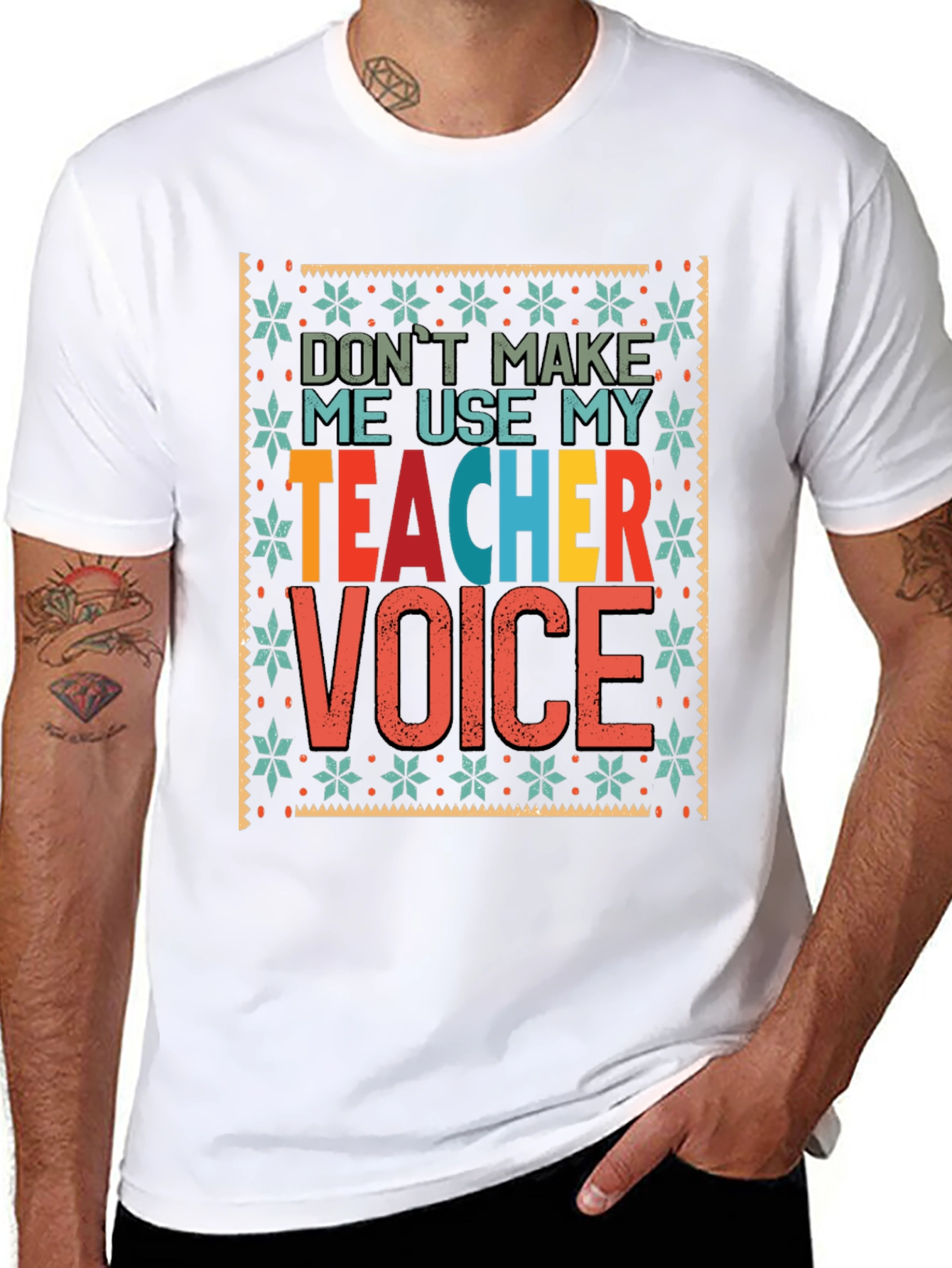 Teacher Voice Graphic Tee - Educator Apparel