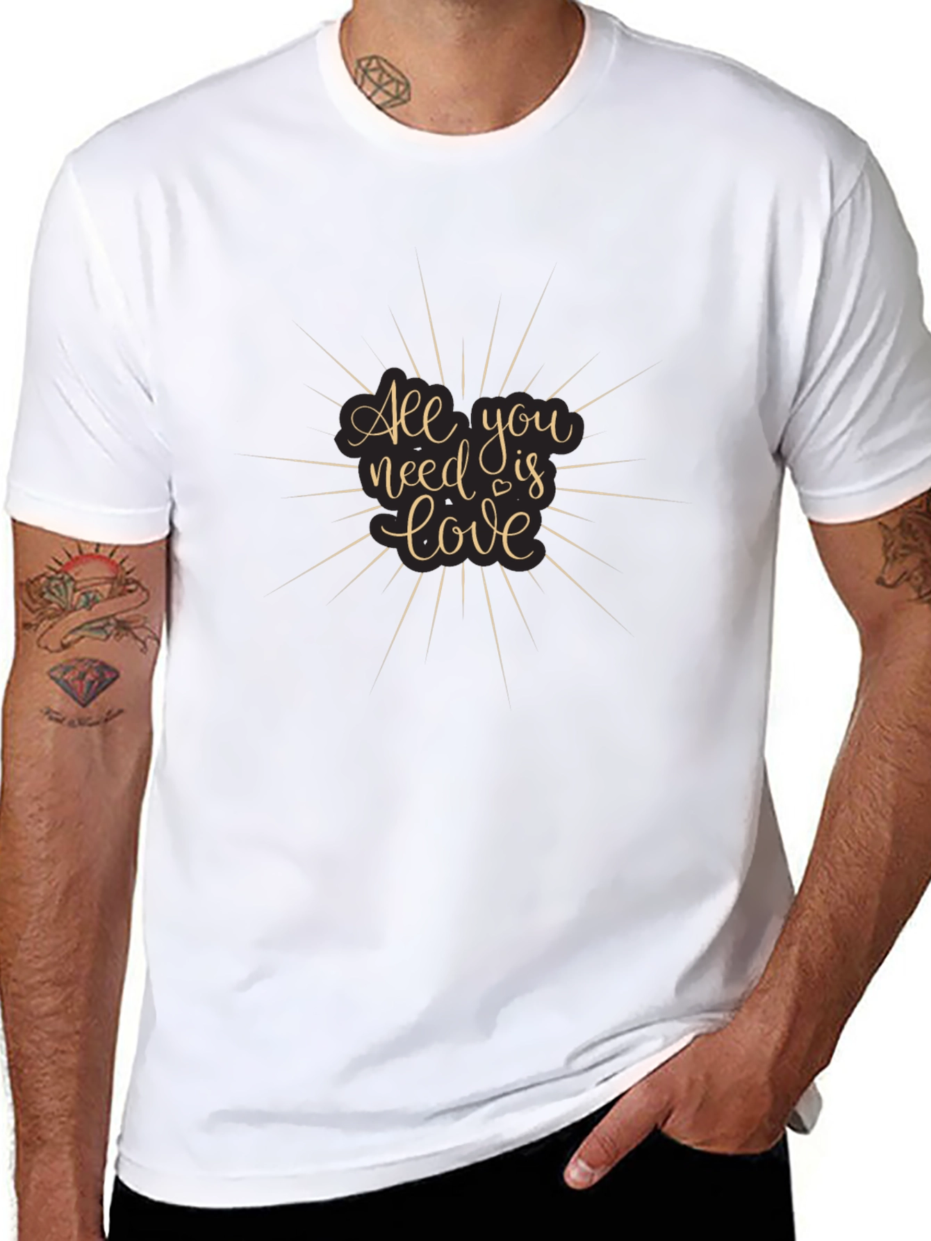 All You Need Is Love - Graphic T-Shirt