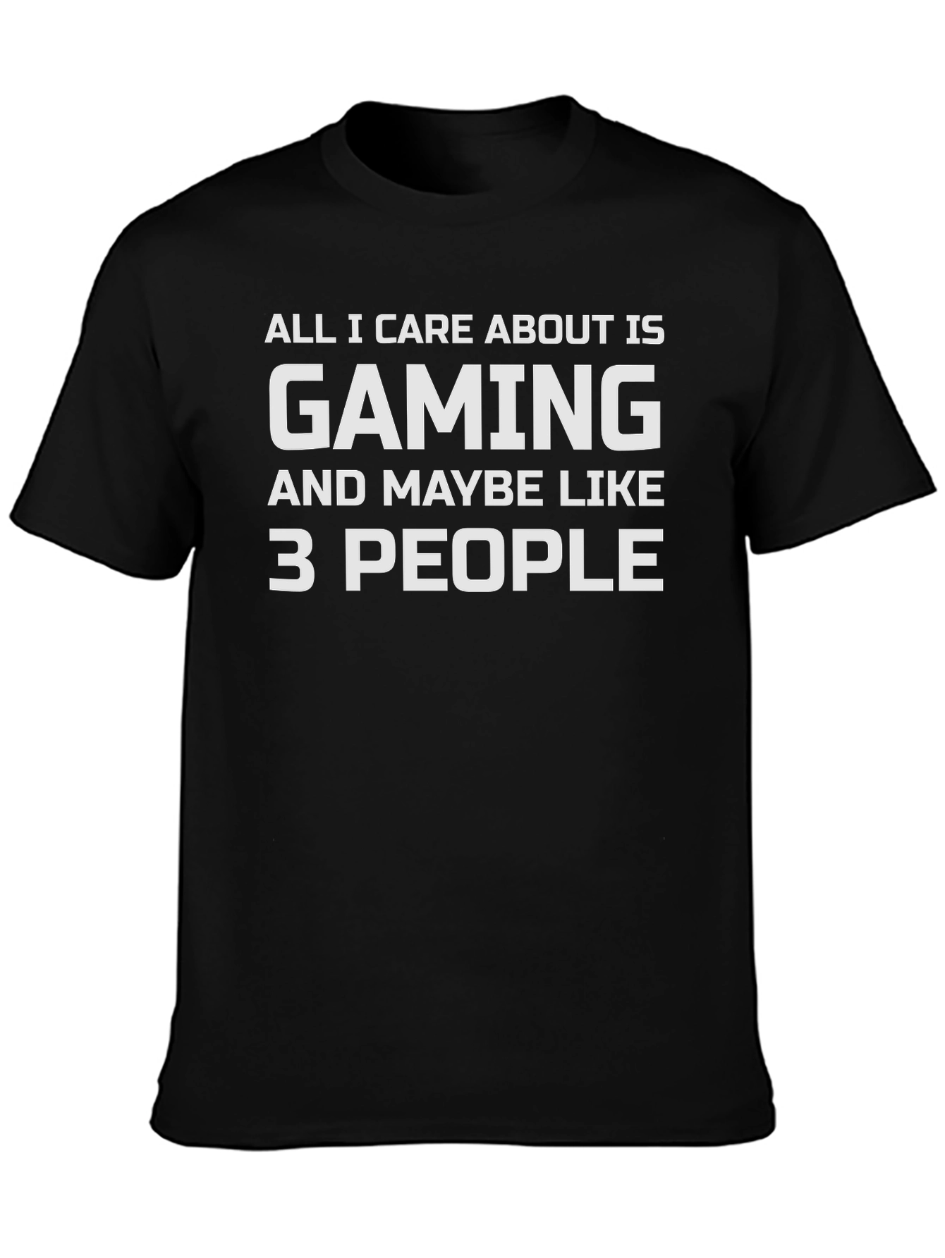 Gaming & People T-Shirt: Funny Gamer Tee