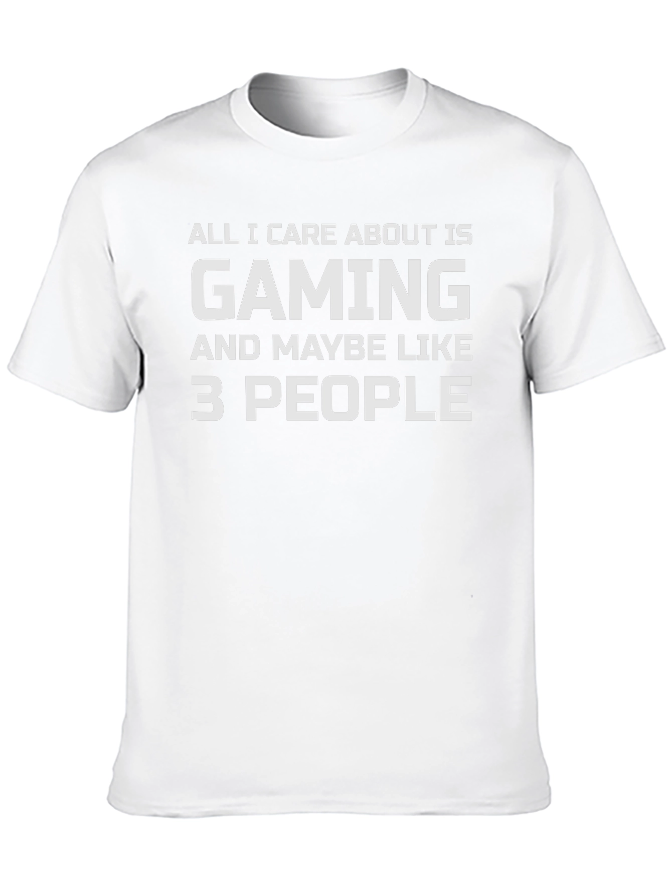Gaming & People T-Shirt: Funny Gamer Tee