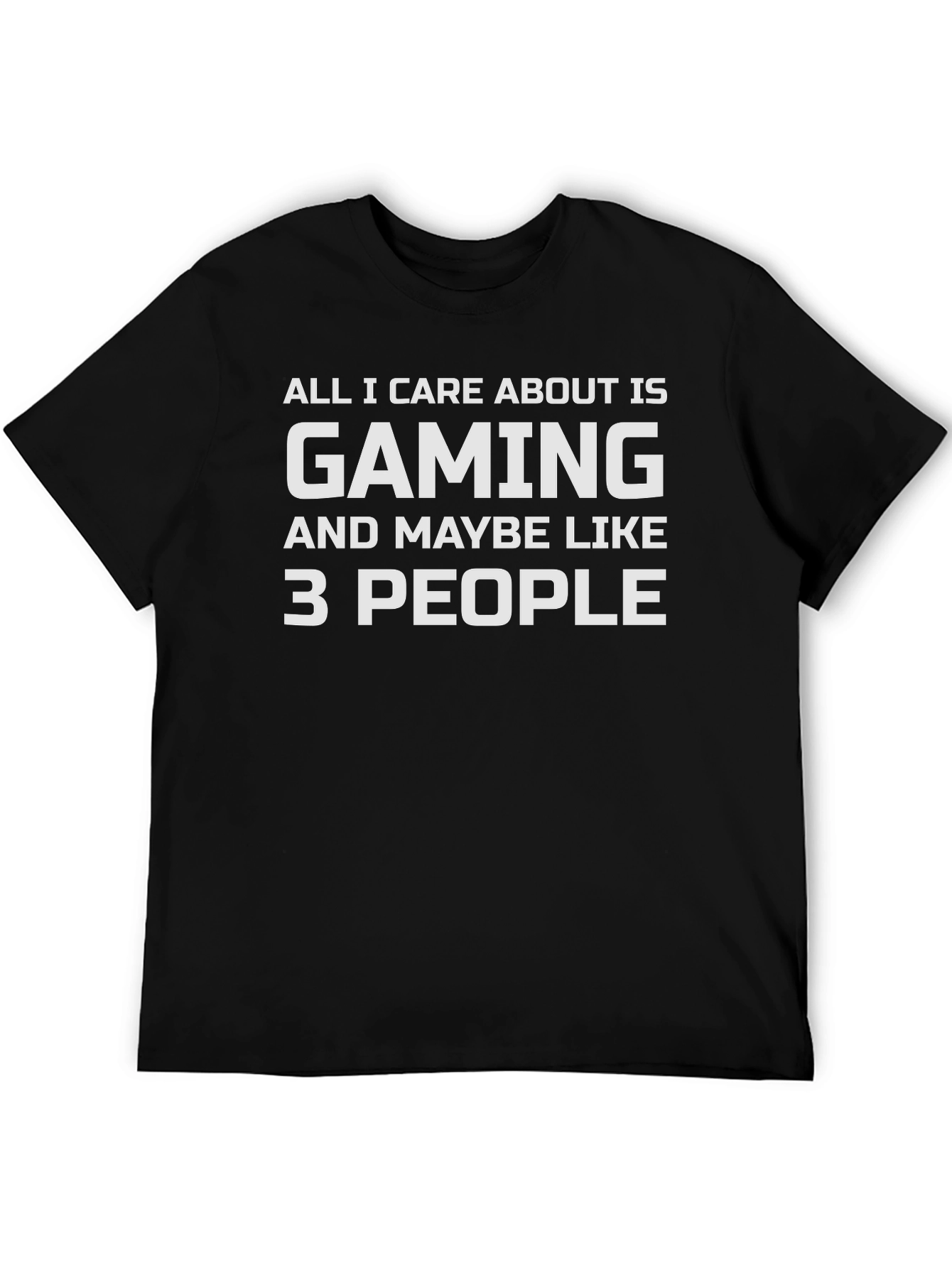 Gaming & People T-Shirt: Funny Gamer Tee