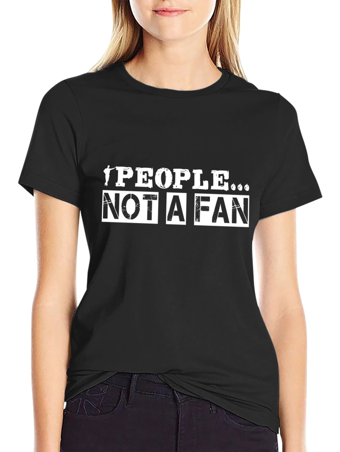 People Not A Fan Graphic Tee