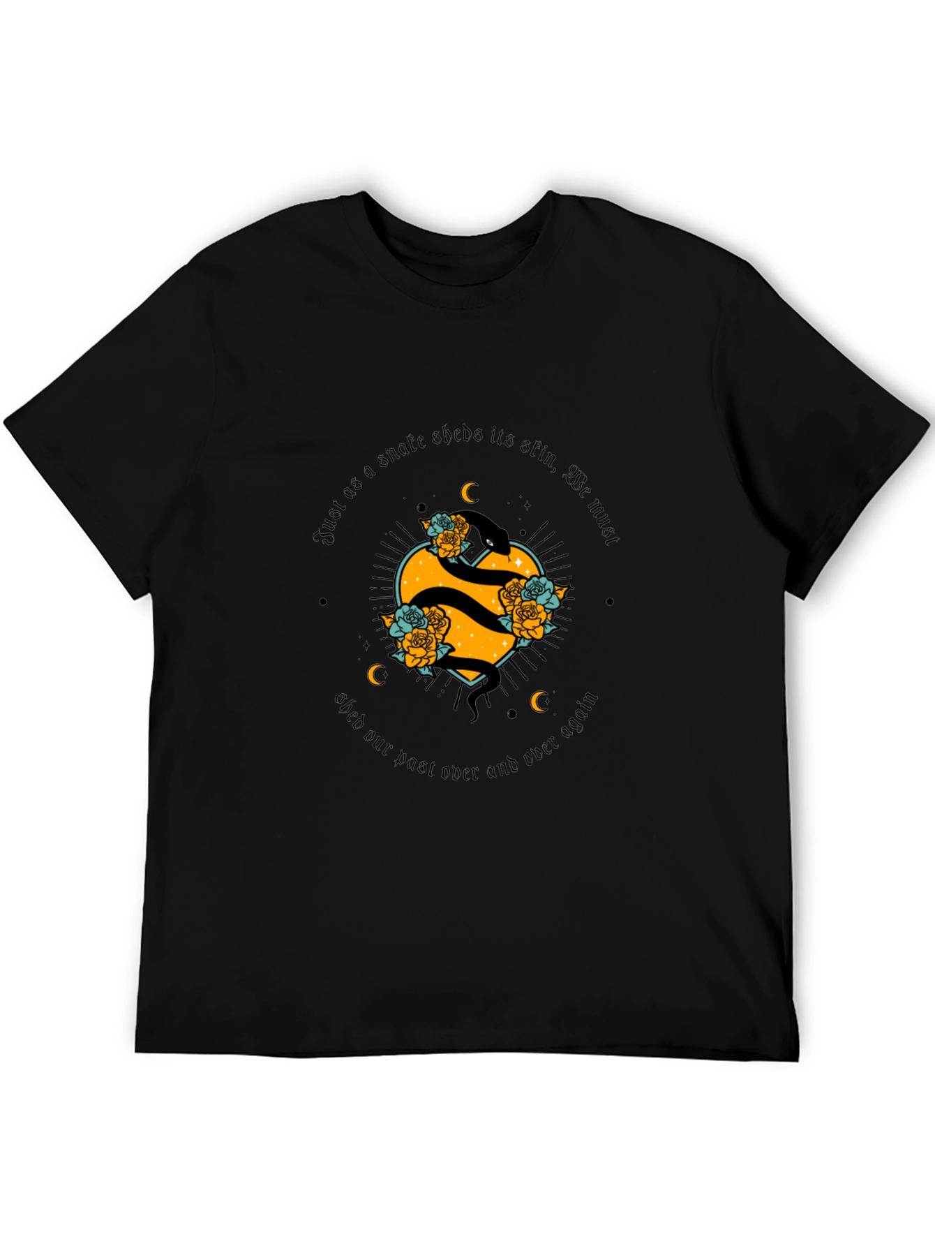 Snake Heart T-Shirt - Shed Your Past