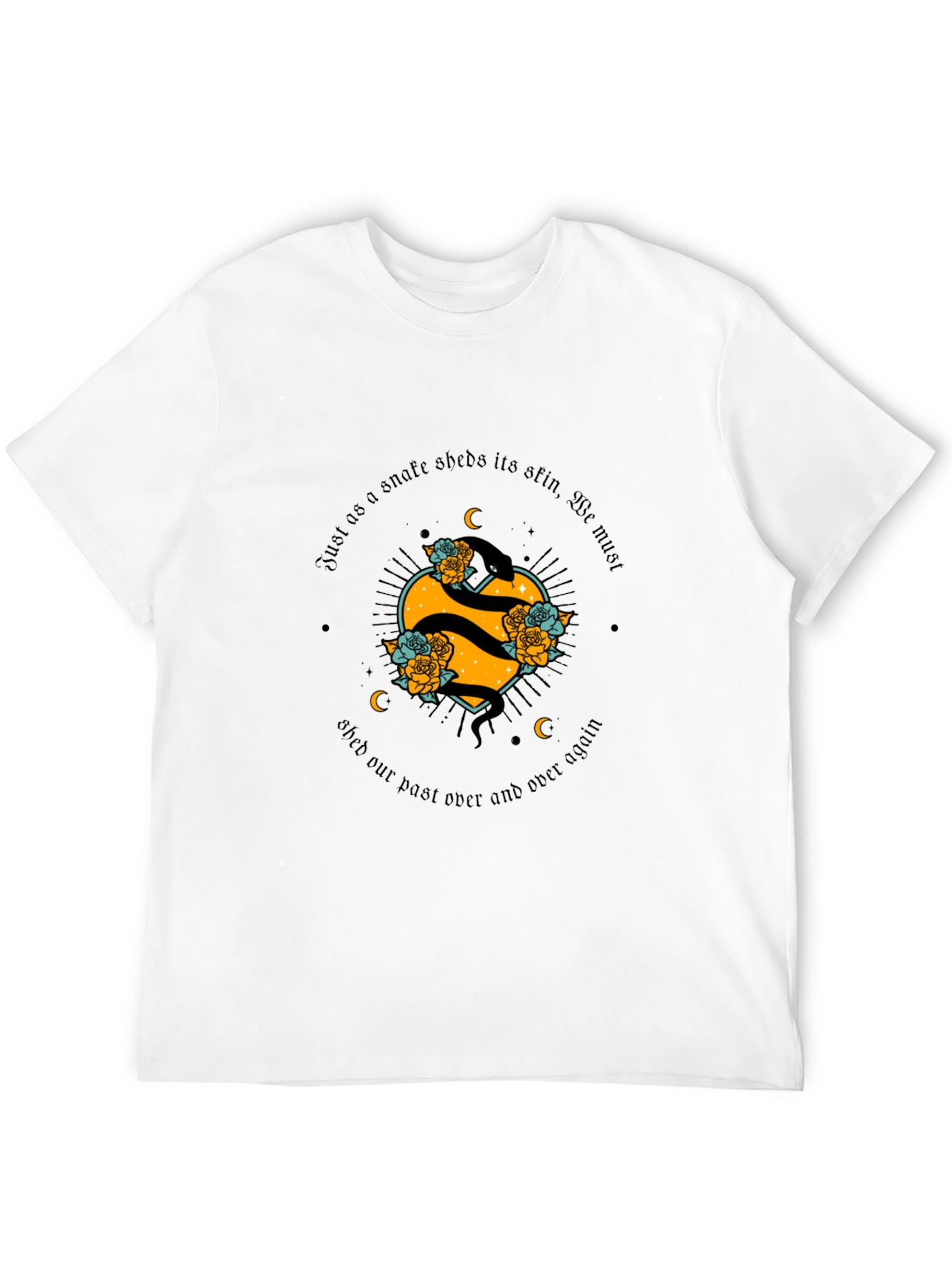 Snake Heart T-Shirt - Shed Your Past