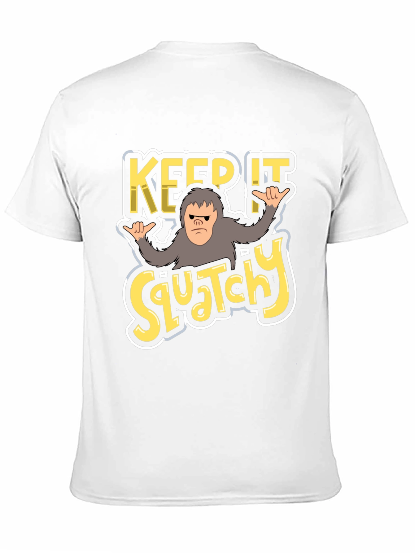 Keep It Squatchy T-Shirt - Bigfoot Graphic Tee