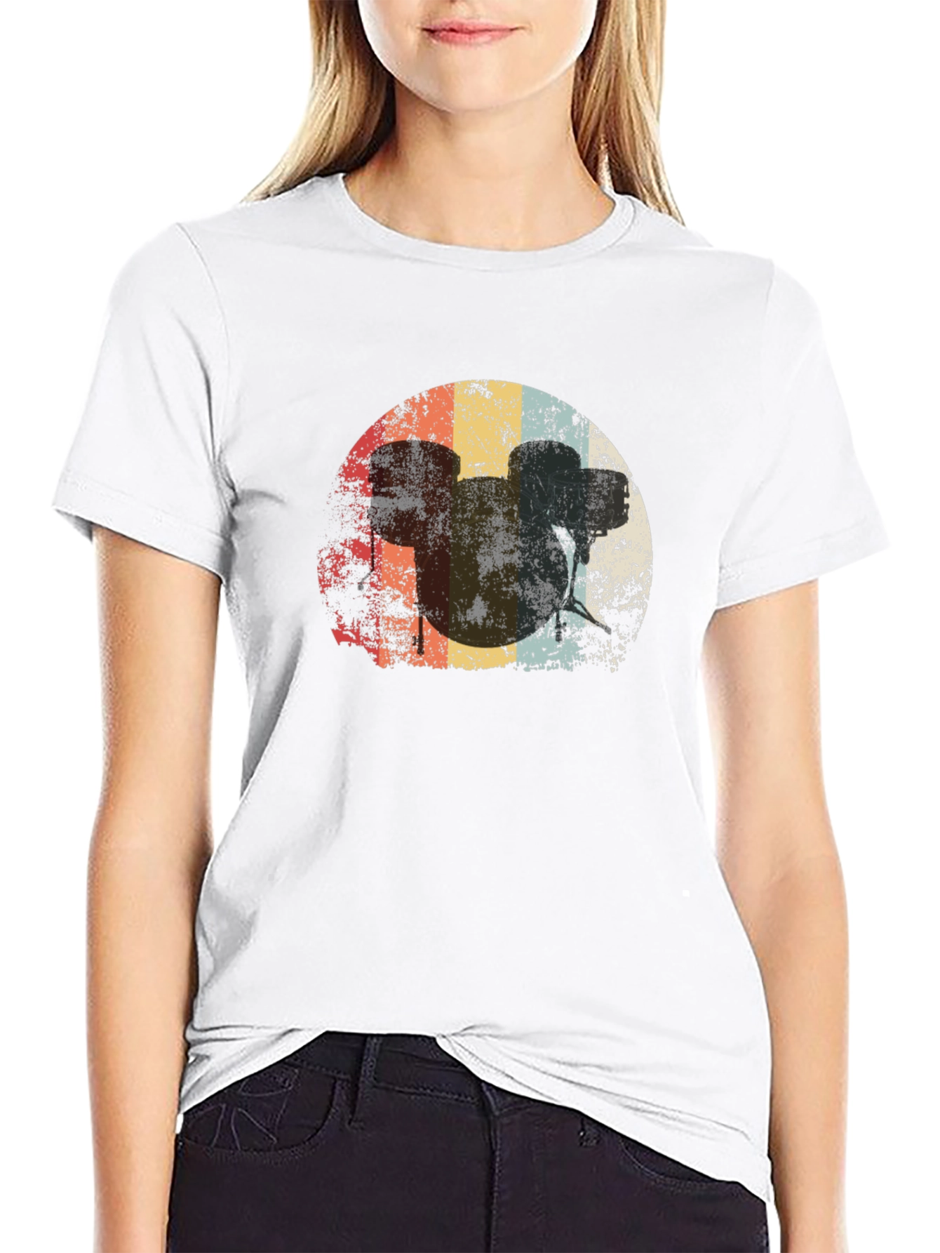 Retro Film Reel Graphic Tee