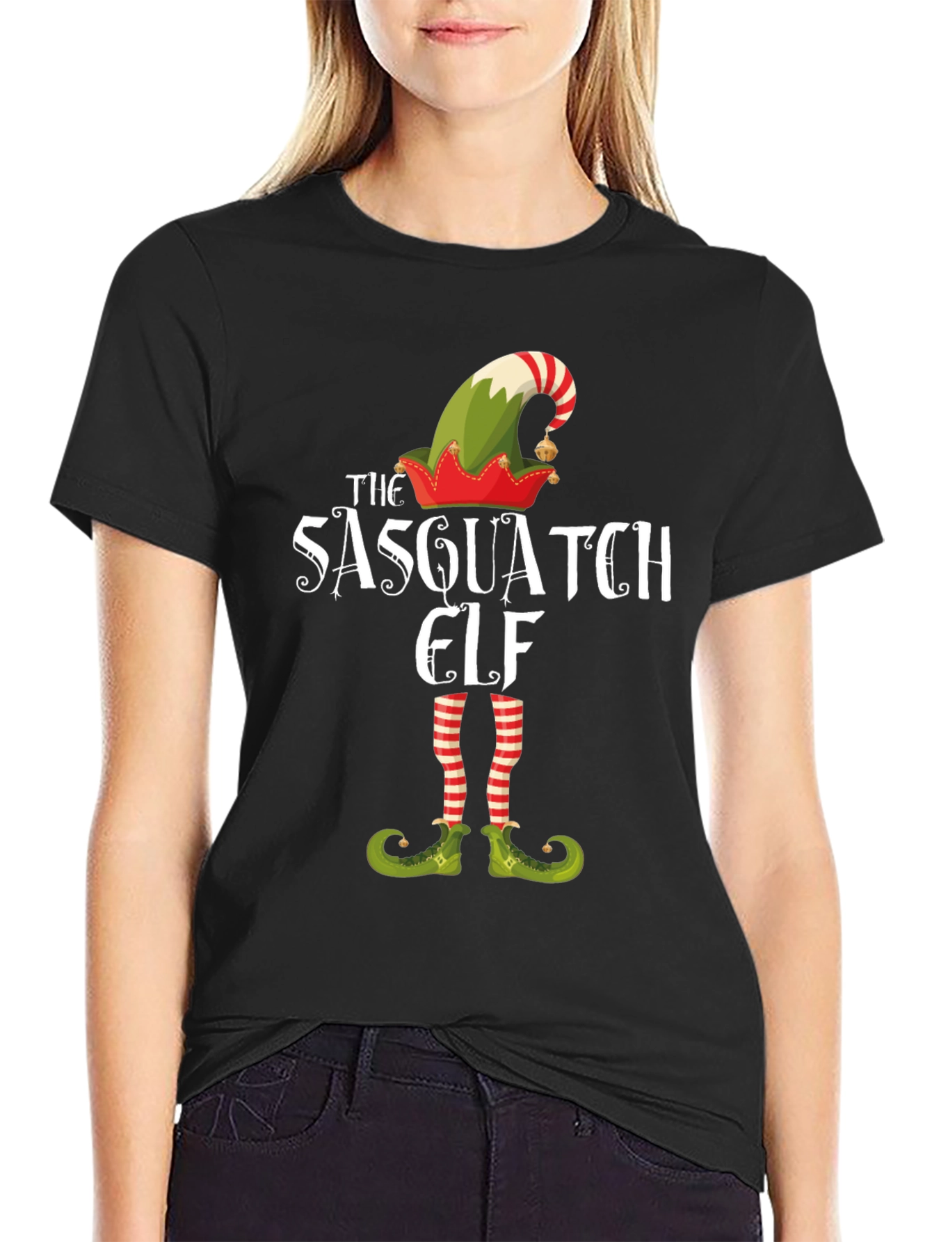 Sasquatch Elf Graphic Tee