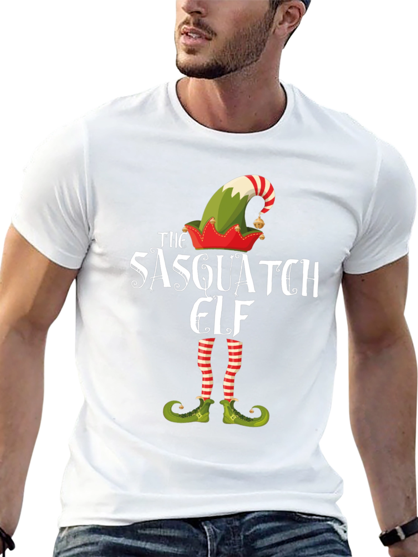 Sasquatch Elf Graphic Tee