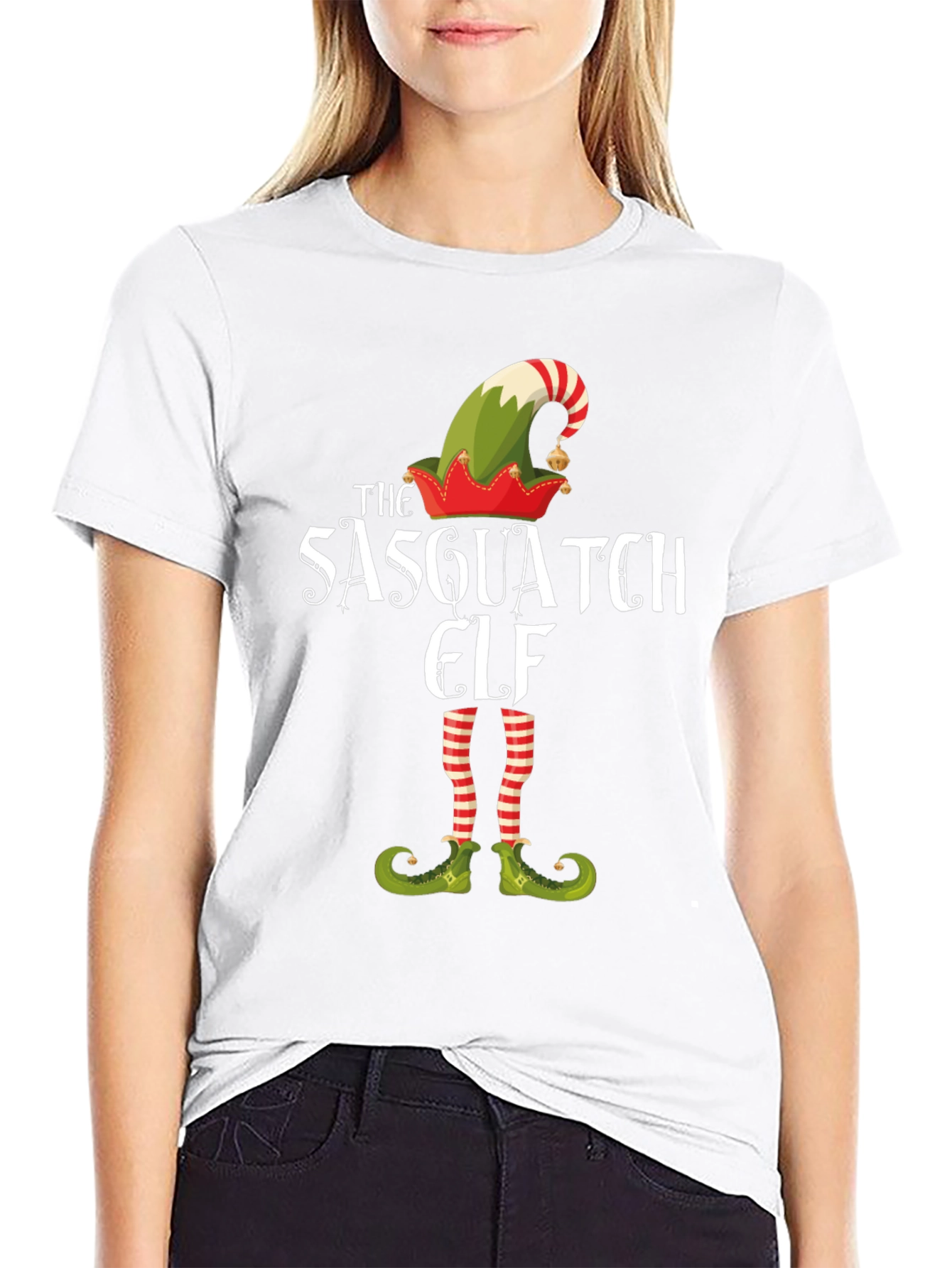 Sasquatch Elf Graphic Tee