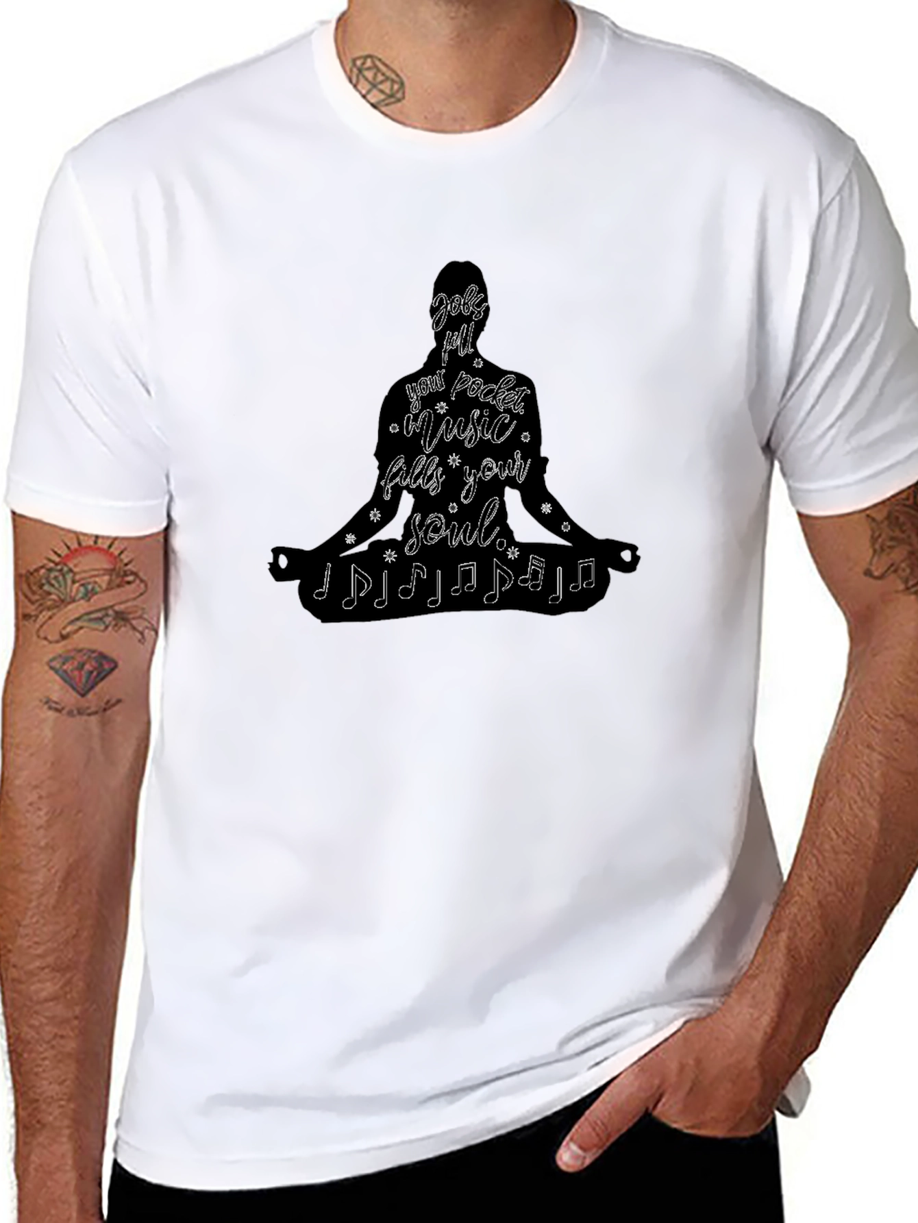 Meditative Music Lover T-Shirt