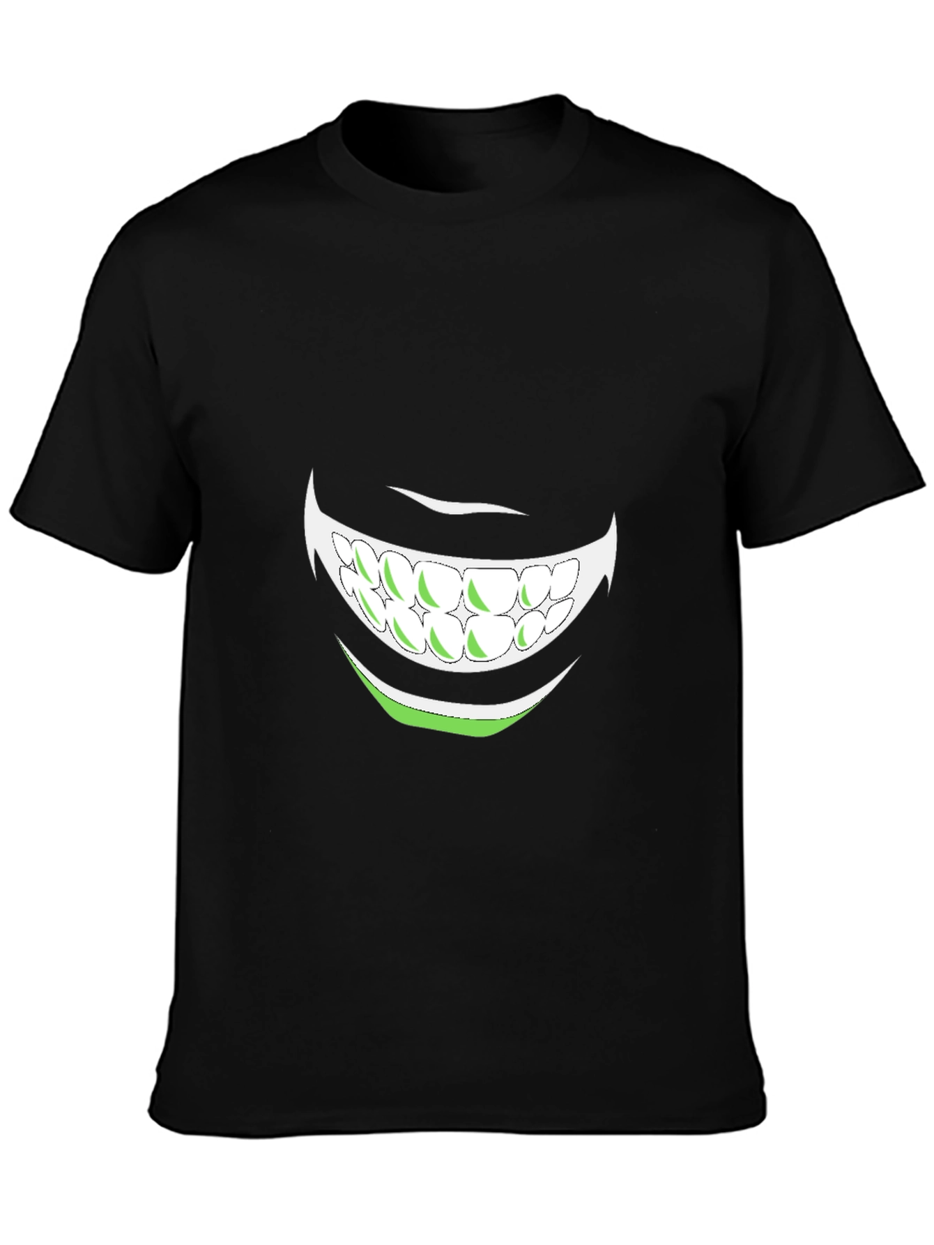 Mens Graphic Tee - Grinning Mouth Design