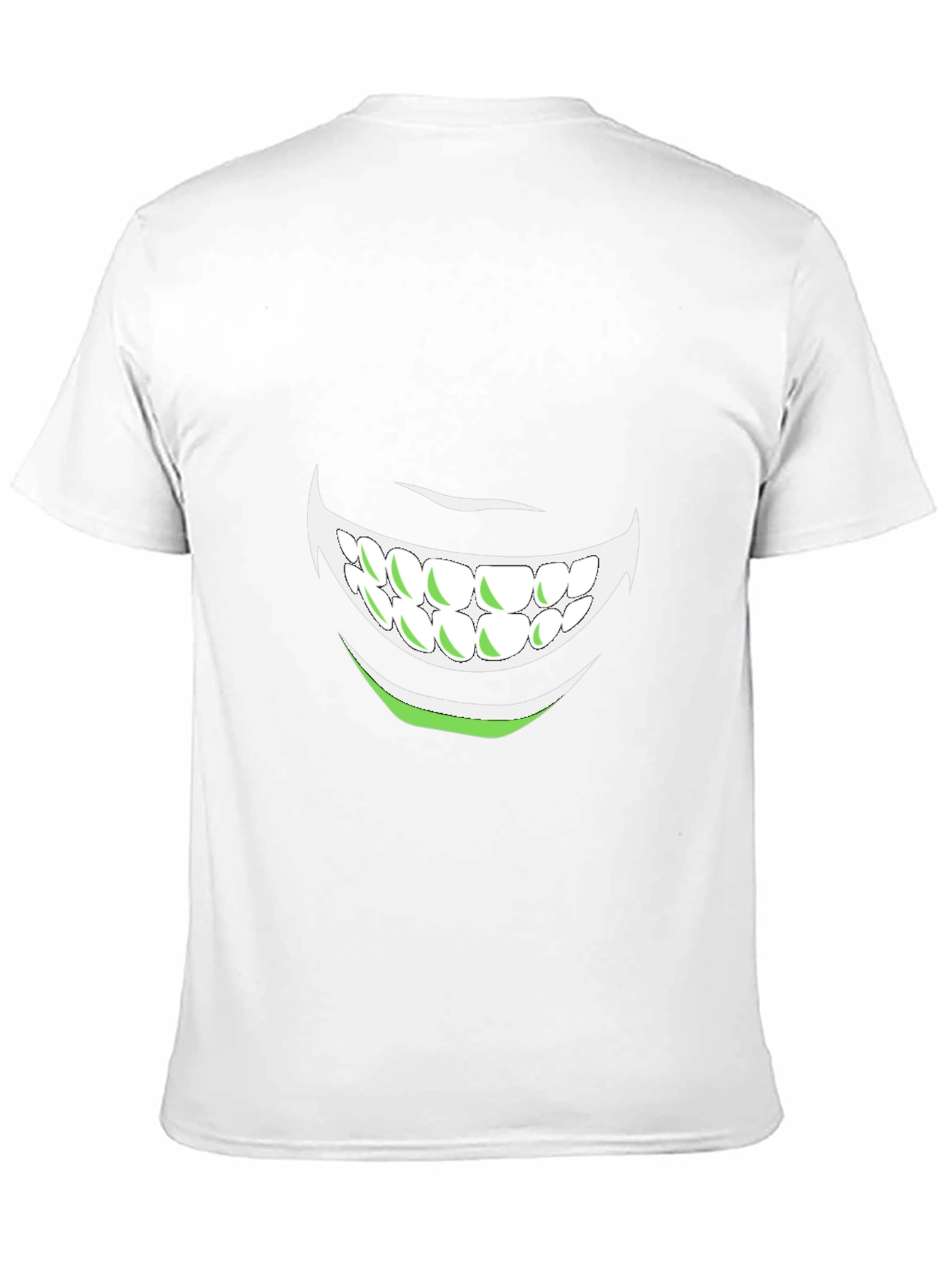 Mens Graphic Tee - Grinning Mouth Design