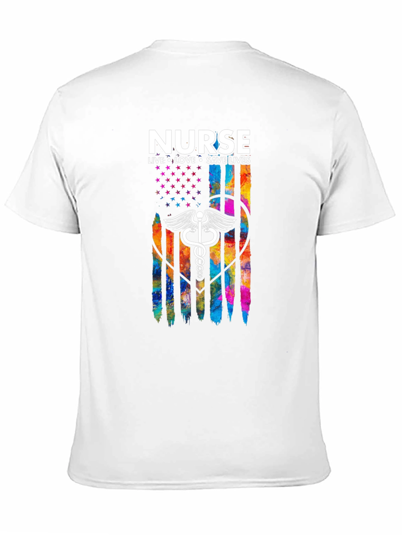 Nurse Live Love Save Lives Graphic Tee