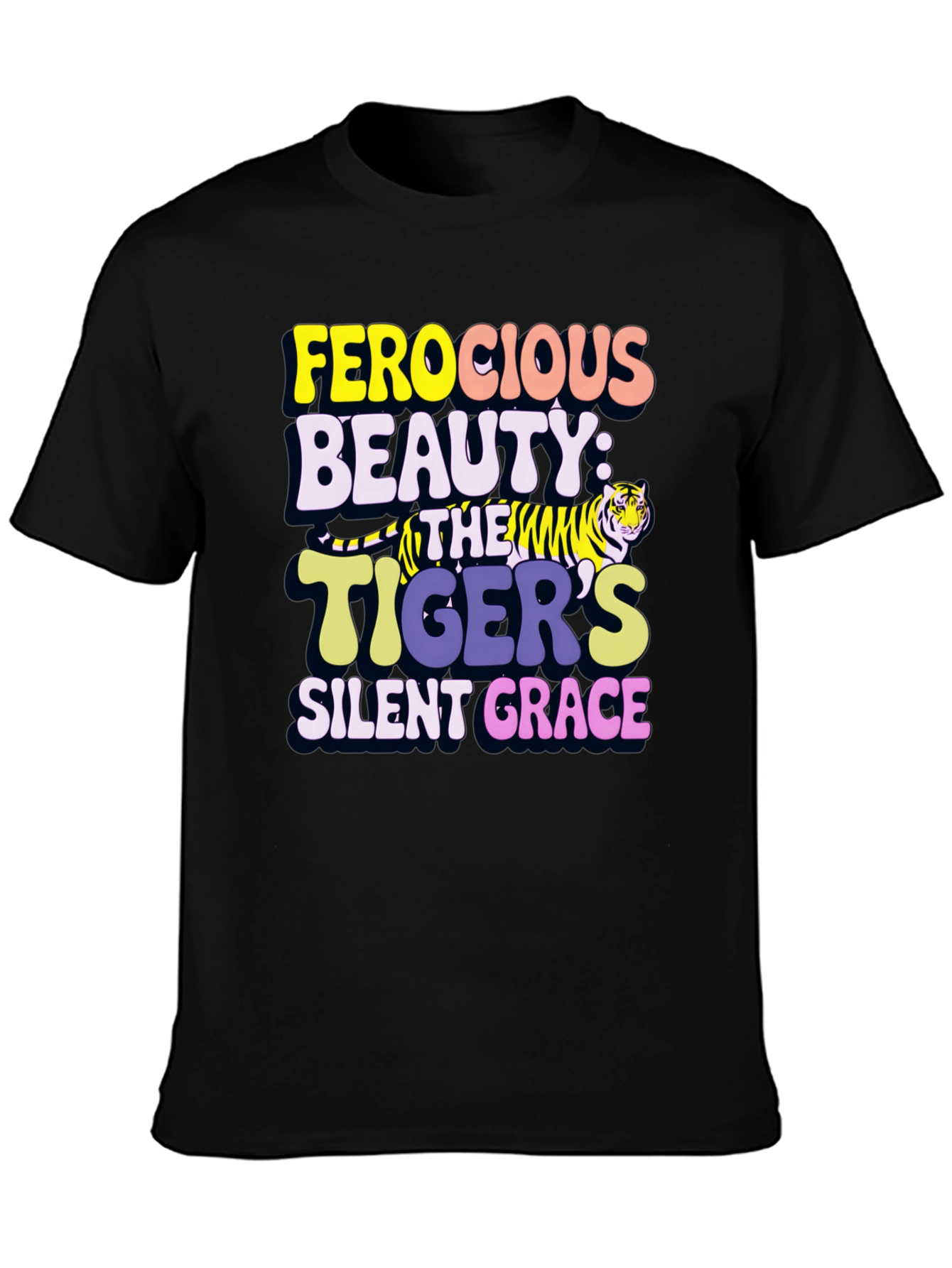 Ferocious Beauty Tiger Graphic Tee