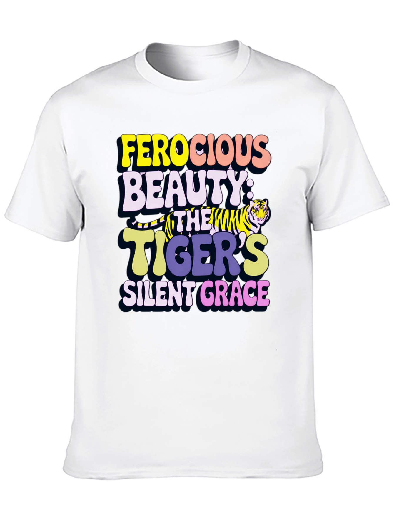 Ferocious Beauty Tiger Graphic Tee