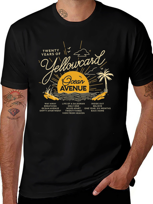 Yellowcard Ocean Avenue 20th Anniversary T-Shirt