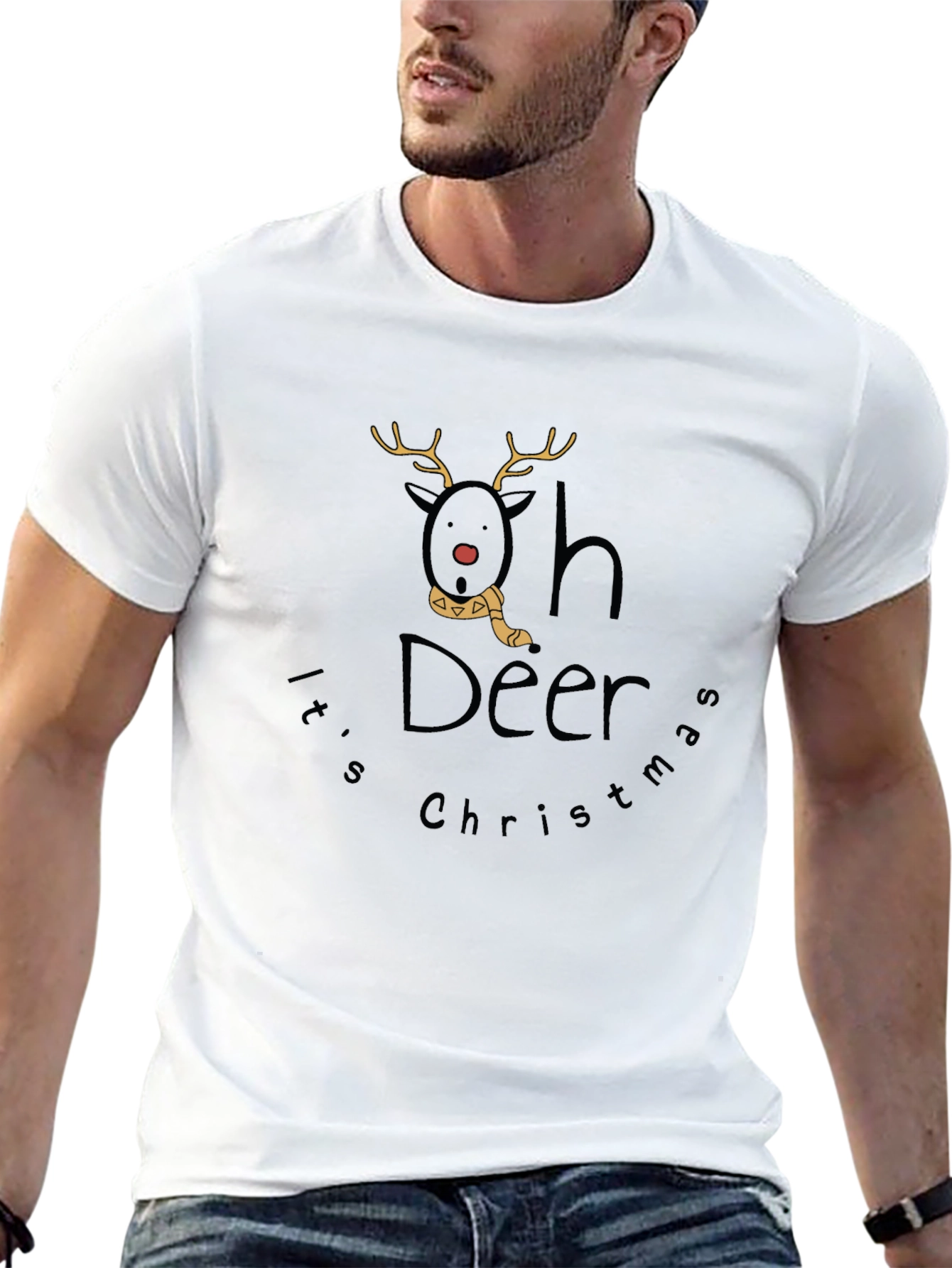 Oh Deer Its Christmas T-Shirt